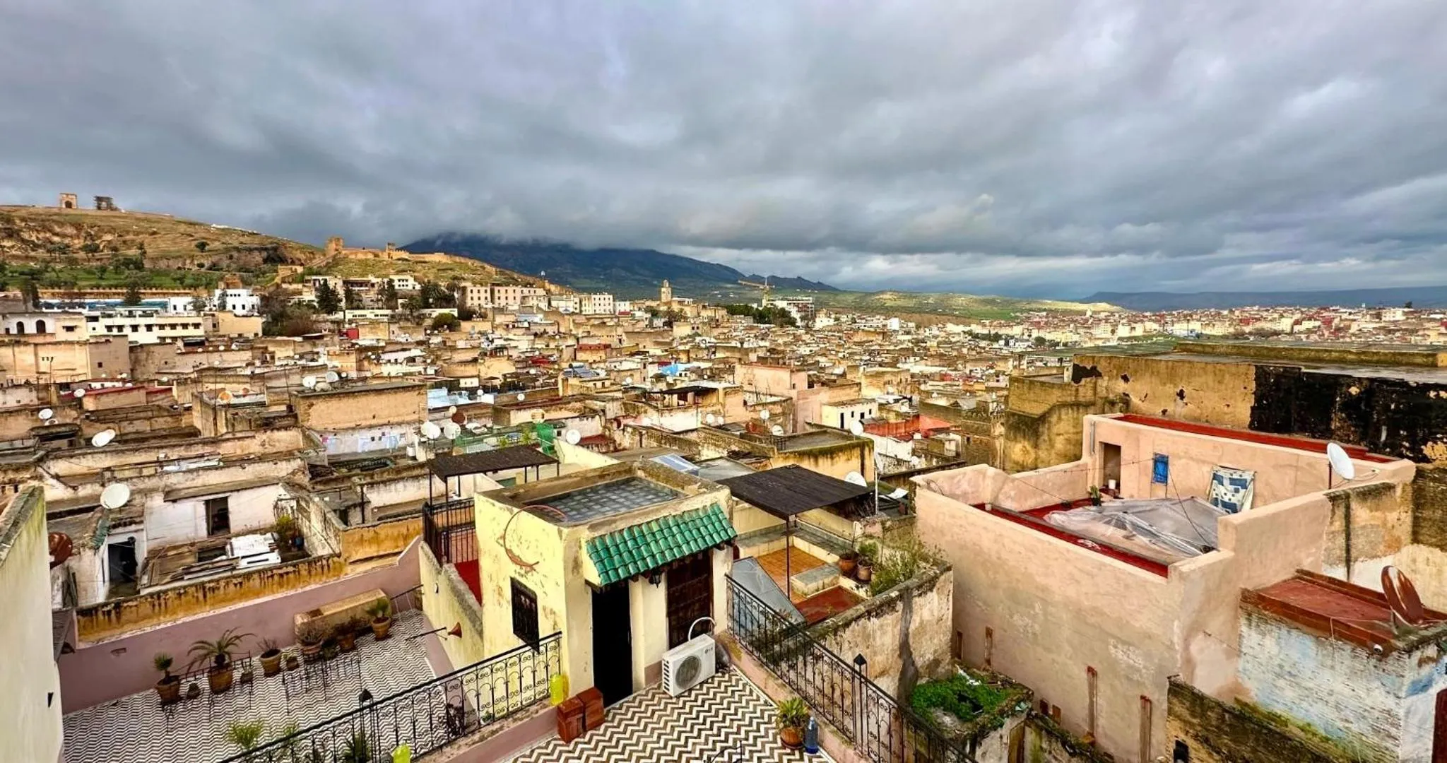 City view in Riad Le Petit Patrimoine De Fés