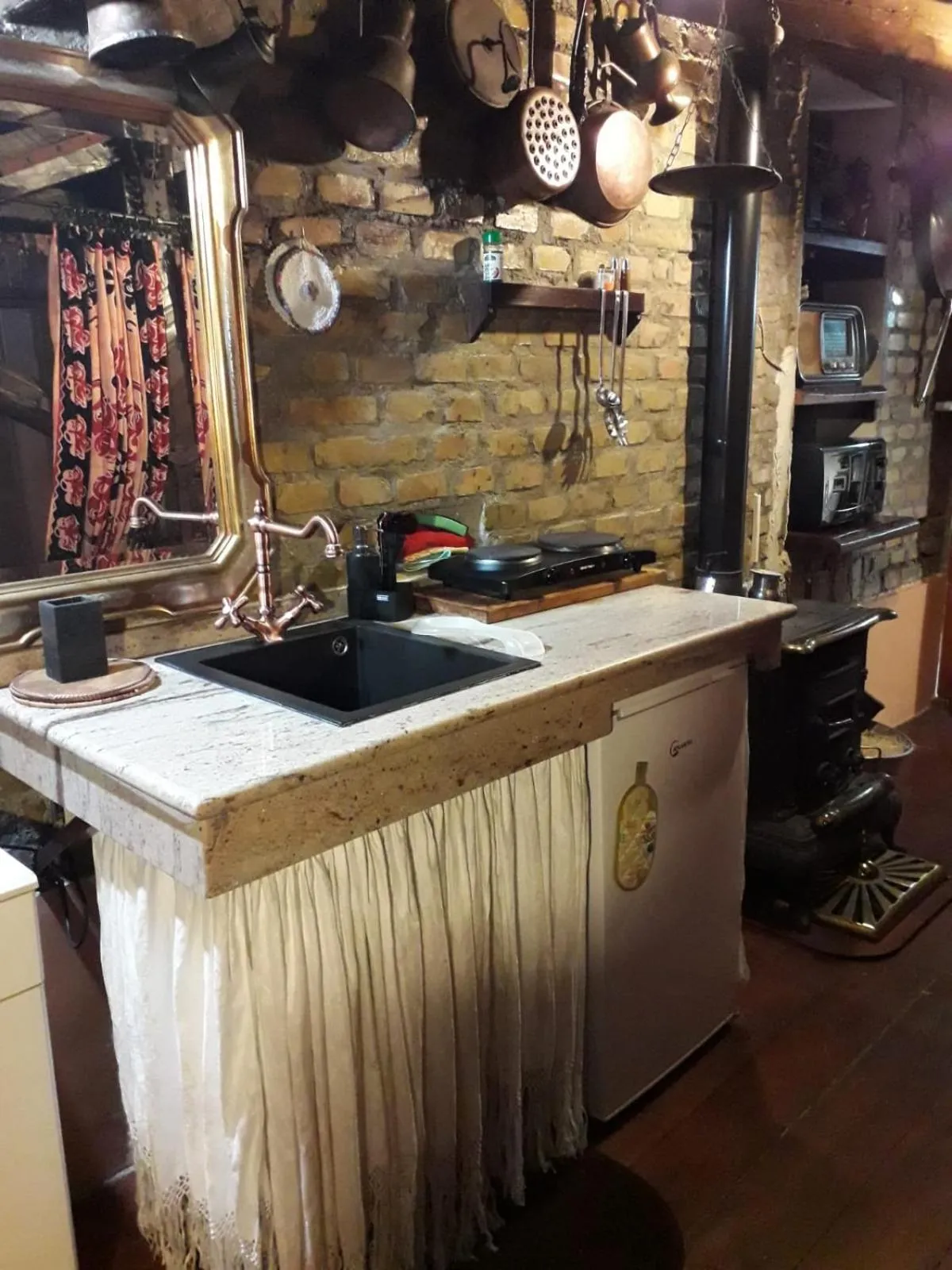 Kitchen or kitchenette in B&BGarbatella