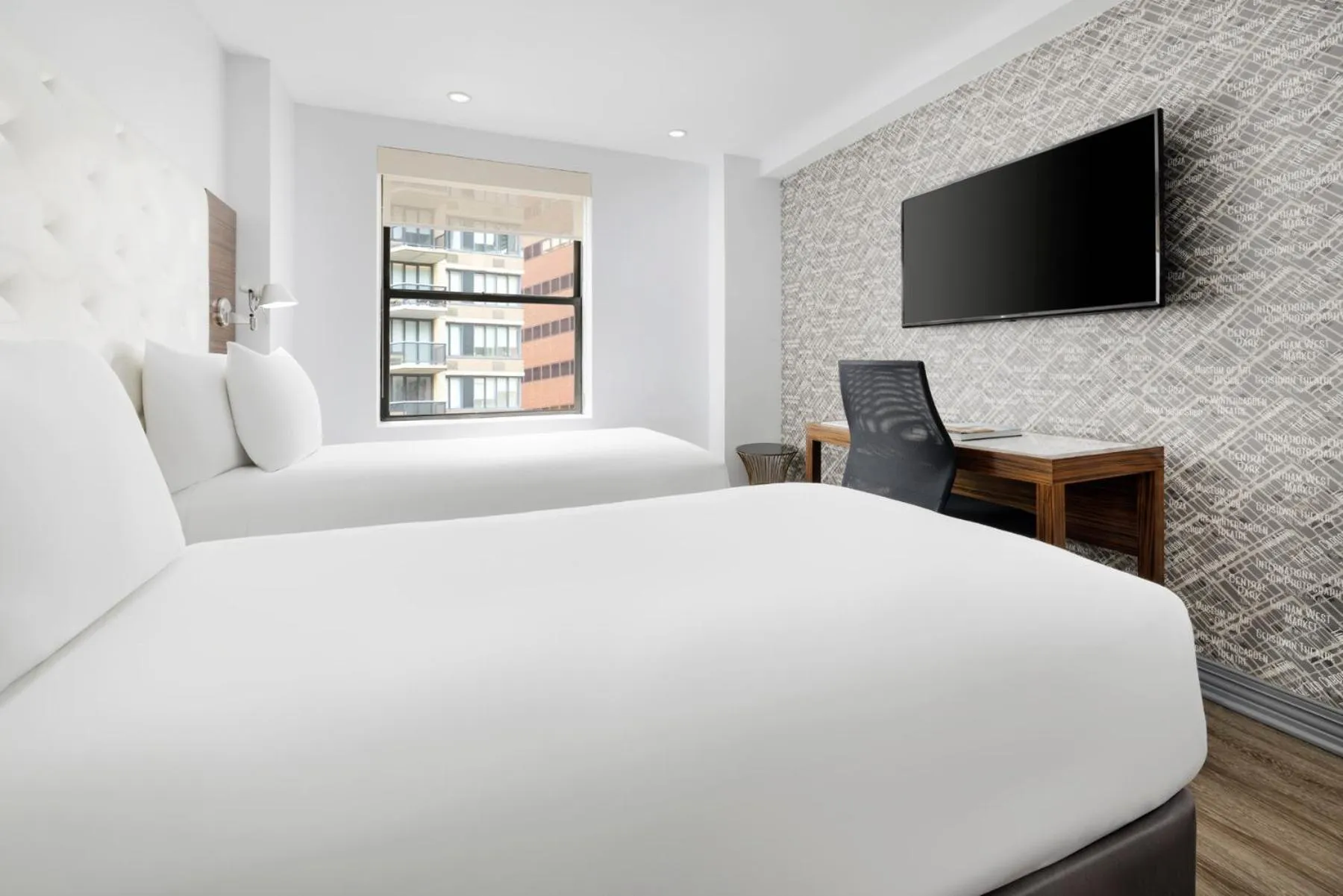 Bedroom, Bed in The Gallivant Times Square