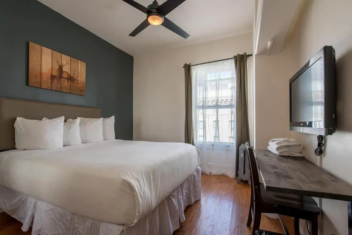 Bed in Herbert Hotel Bed in Herbert Hotel