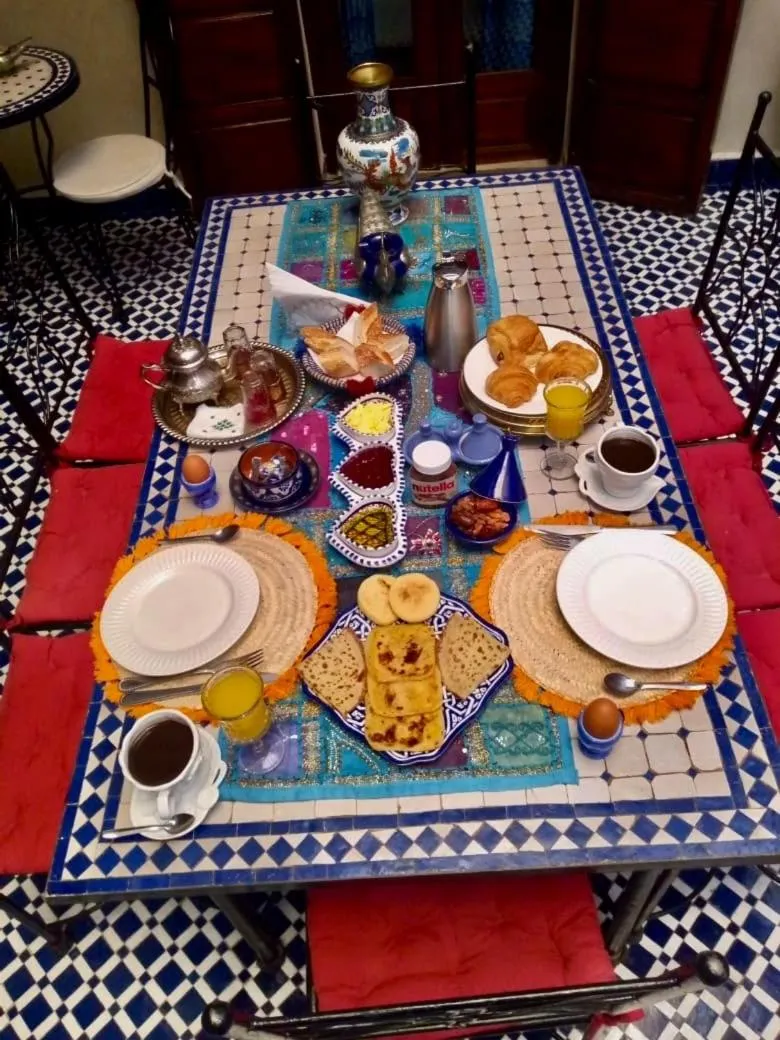 Breakfast in Riad Lalla Merieme