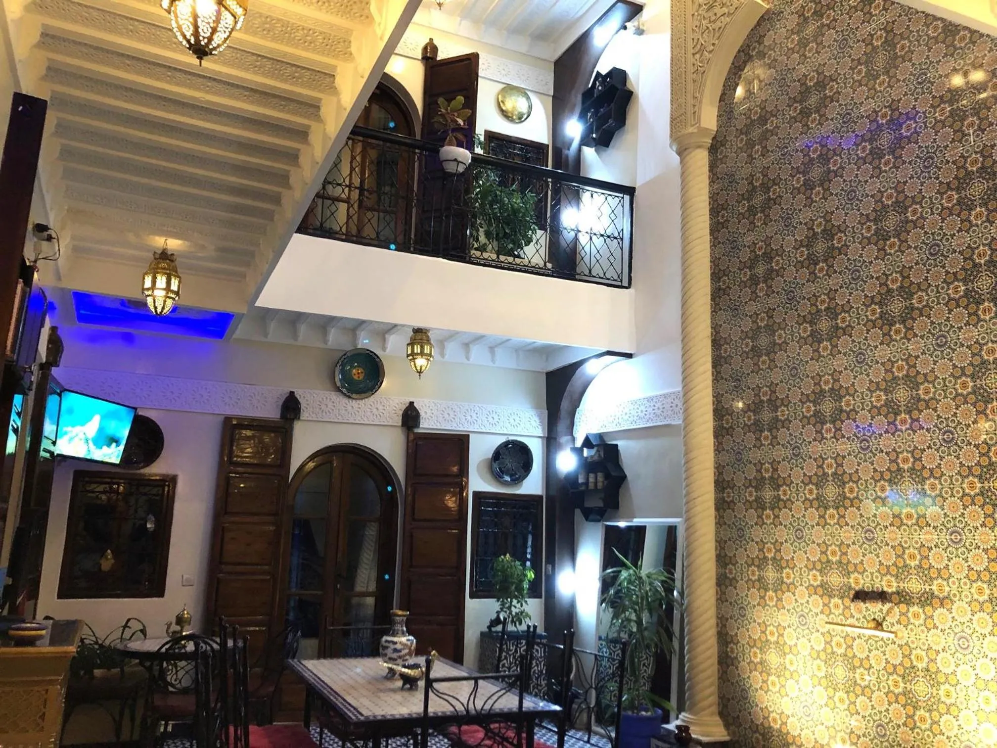 Patio in Riad Lalla Merieme