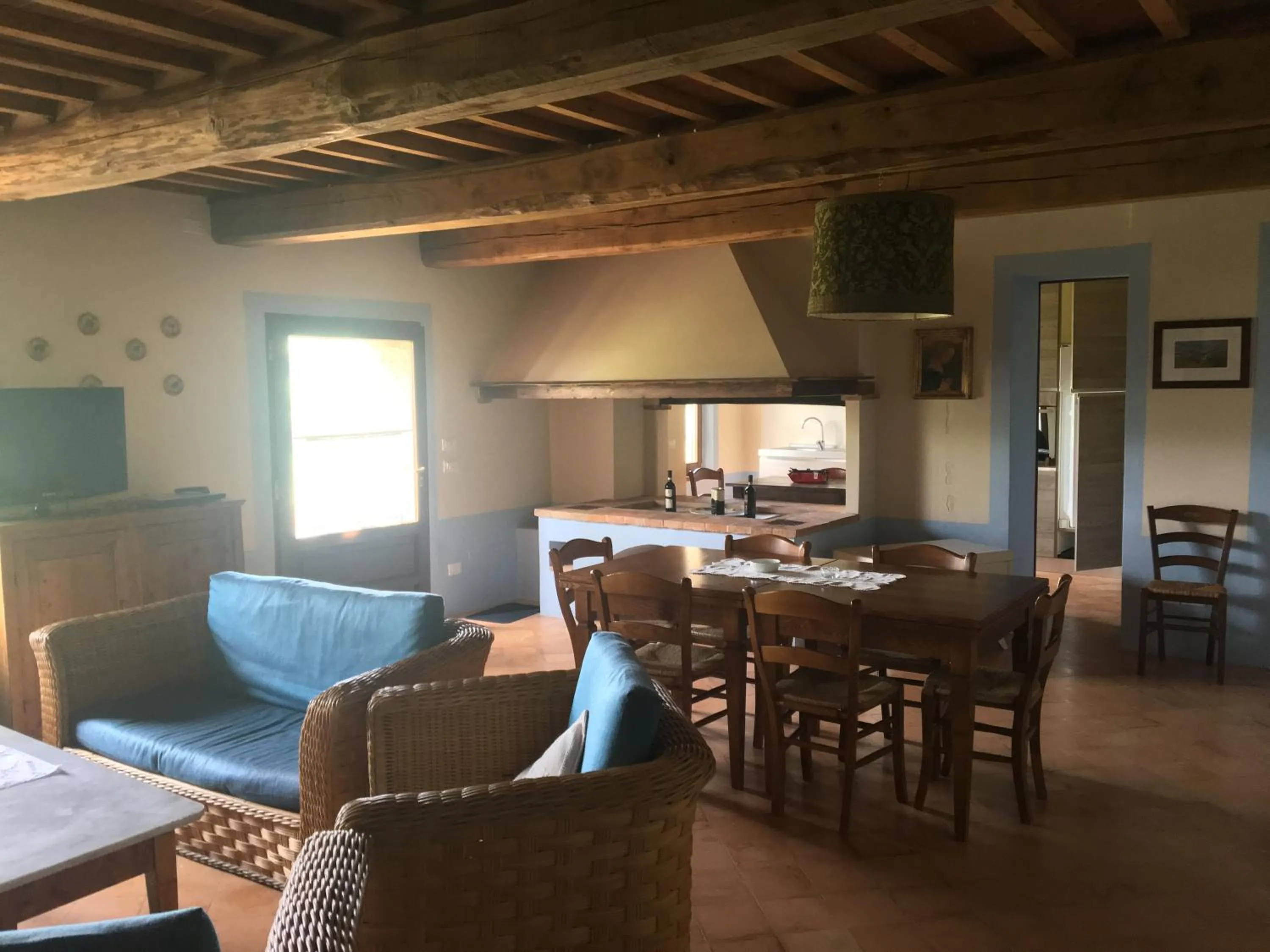 Seating area in Godiolo