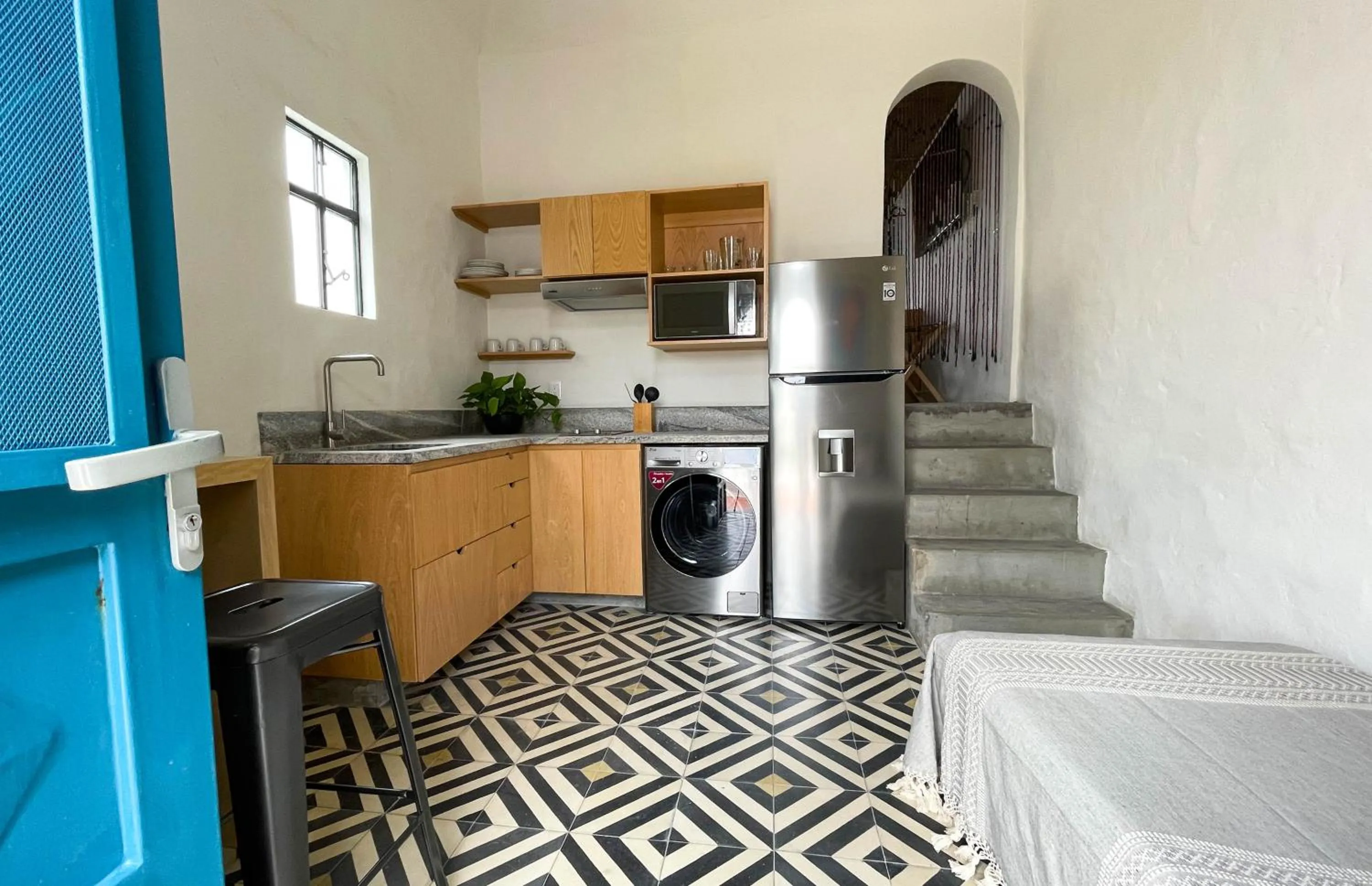 Kitchen or kitchenette in Casa Blanco by Barrio Mexico