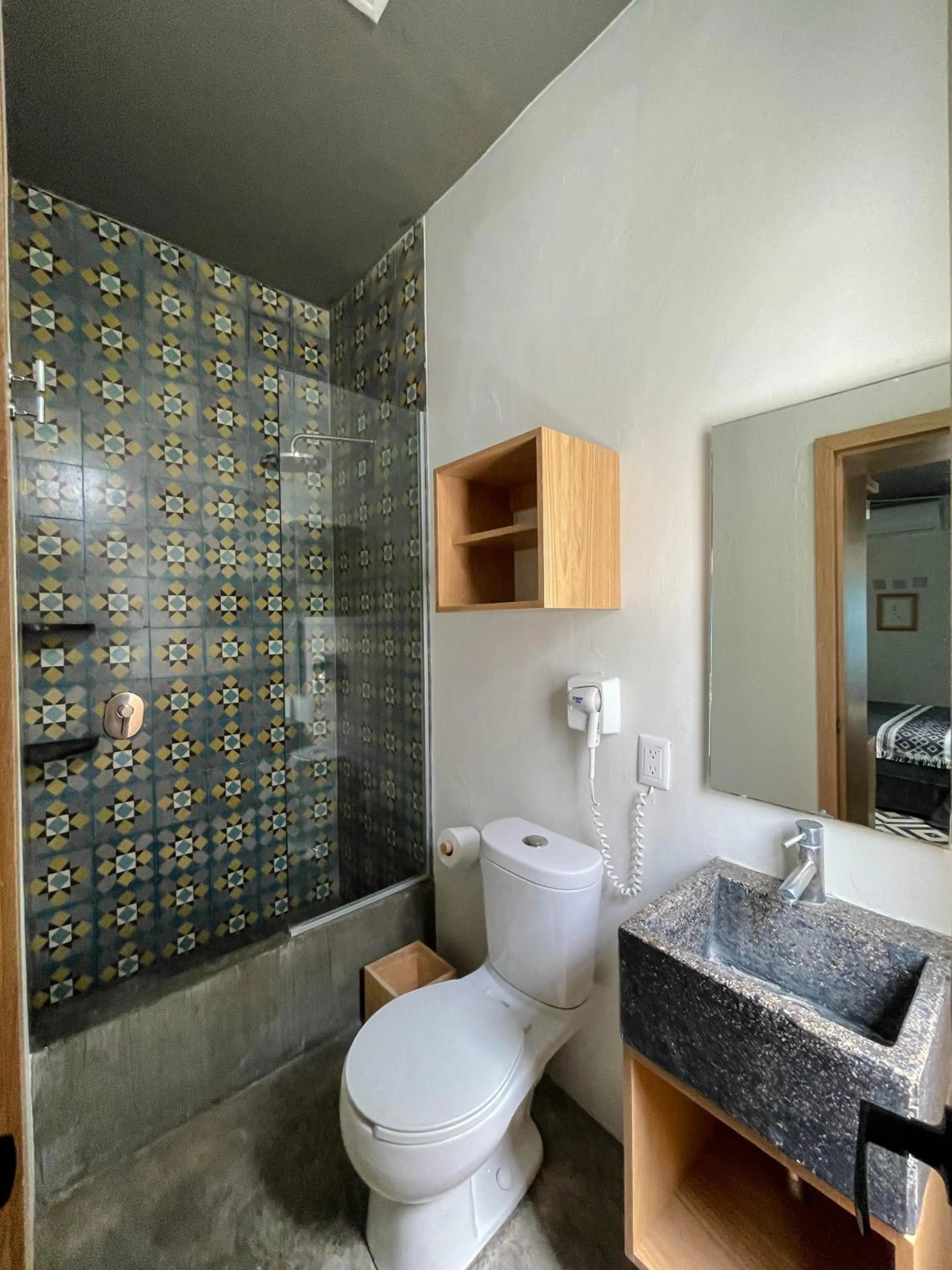 Bathroom in Casa Blanco by Barrio Mexico