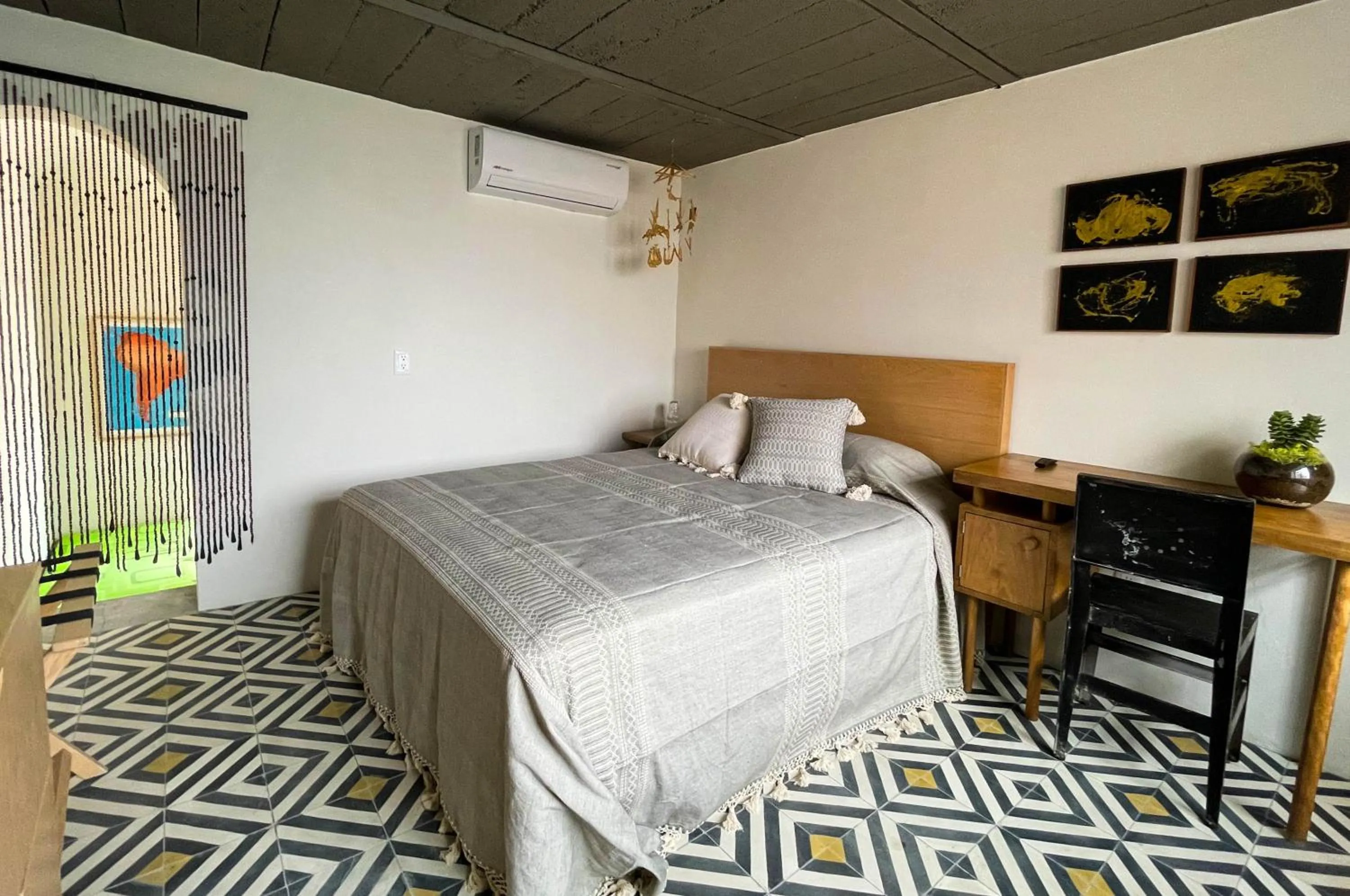 Bedroom, Bed in Casa Blanco by Barrio Mexico