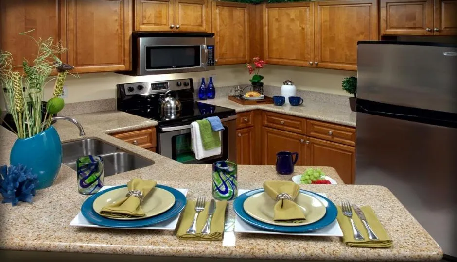 Kitchen or kitchenette in Blue Tree Resort at Lake Buena Vista
