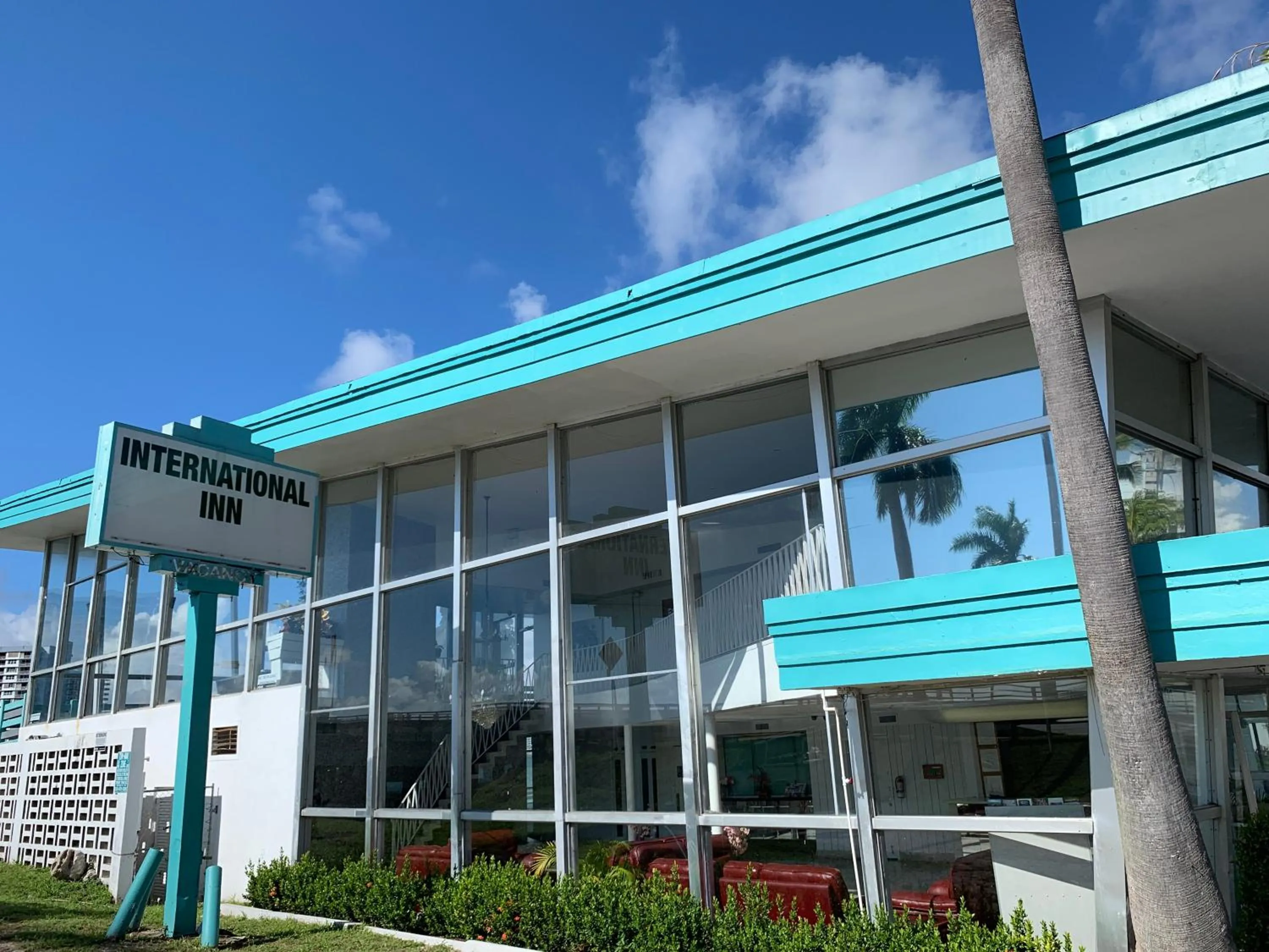 Property building in International Inn on the Bay