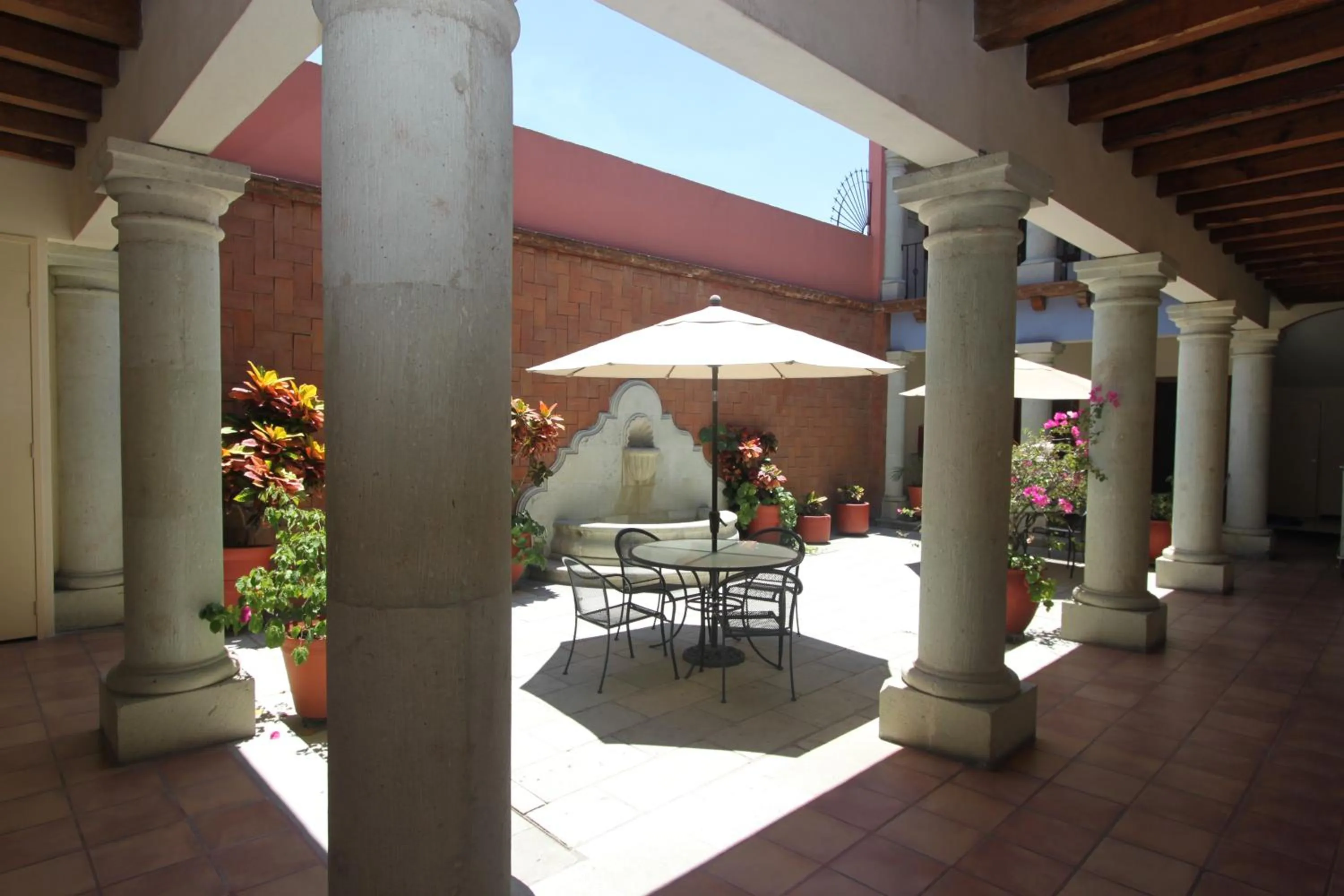 Patio in Hotel Ferri