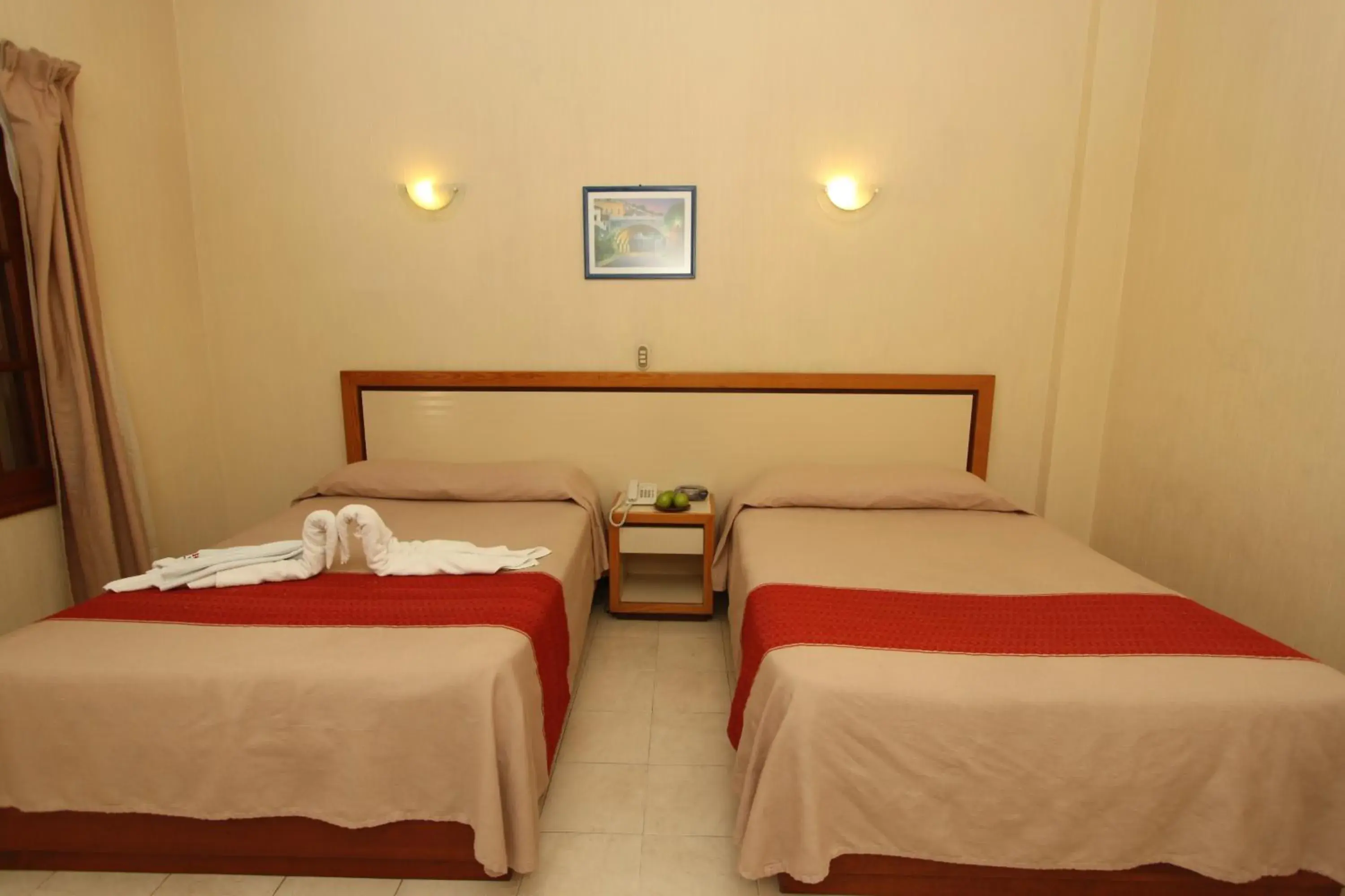 Twin Room in Hotel Ferri Twin Room in Hotel Ferri