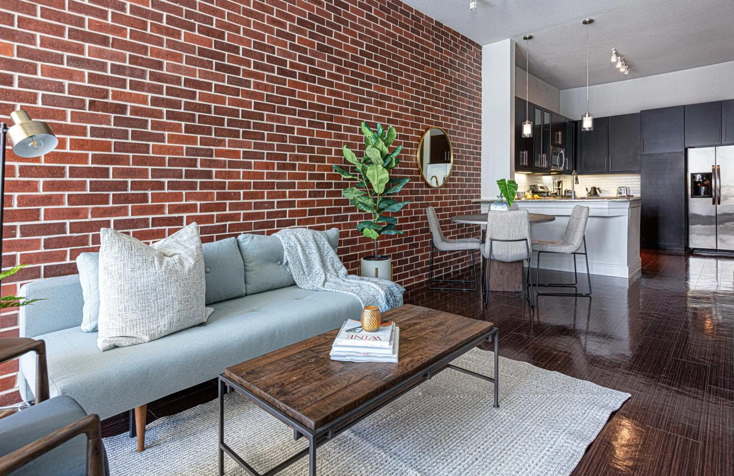 Living room in Locale at the Galleria - Houston