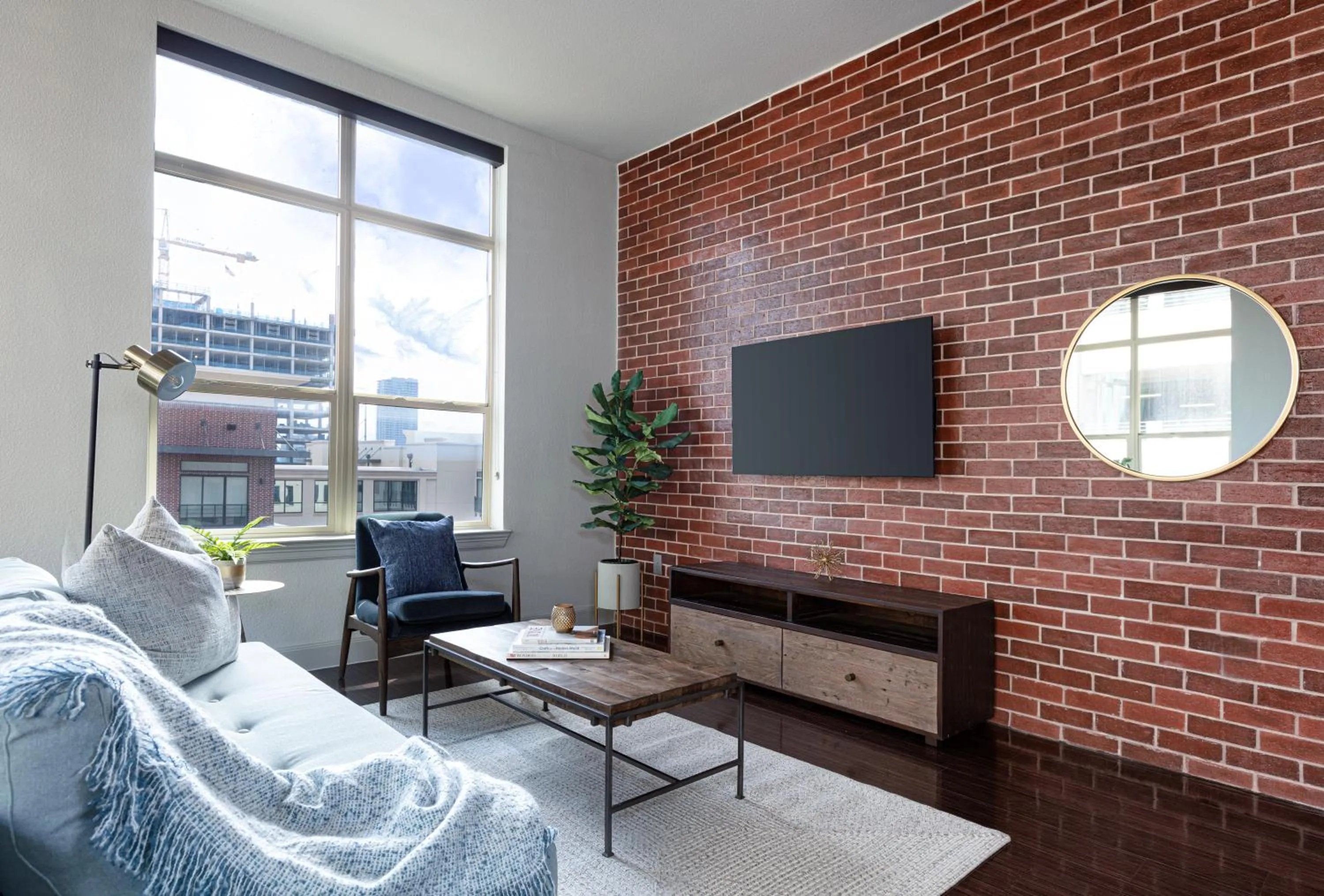 Living room in Locale at the Galleria - Houston