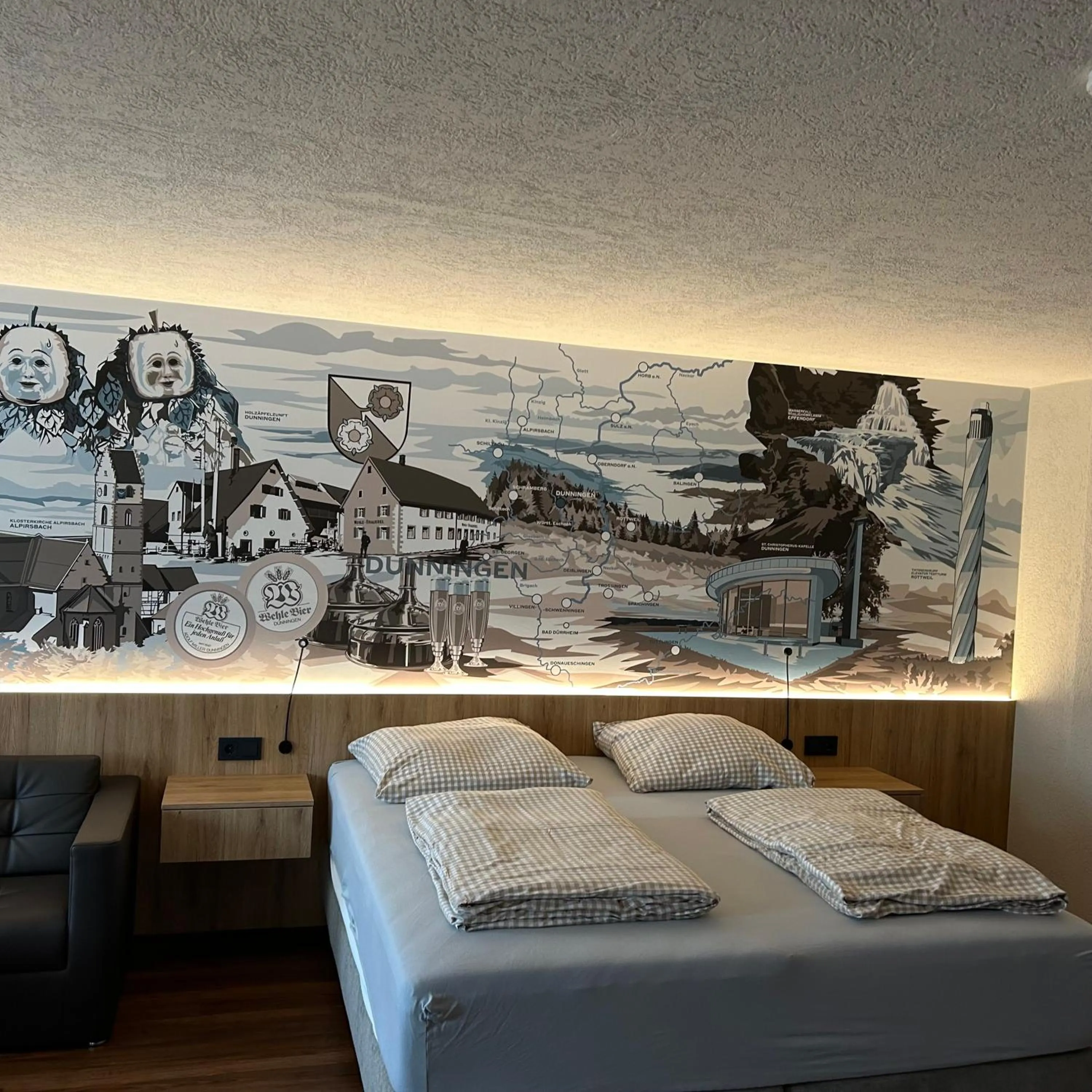 Bed in Braustube Wehle