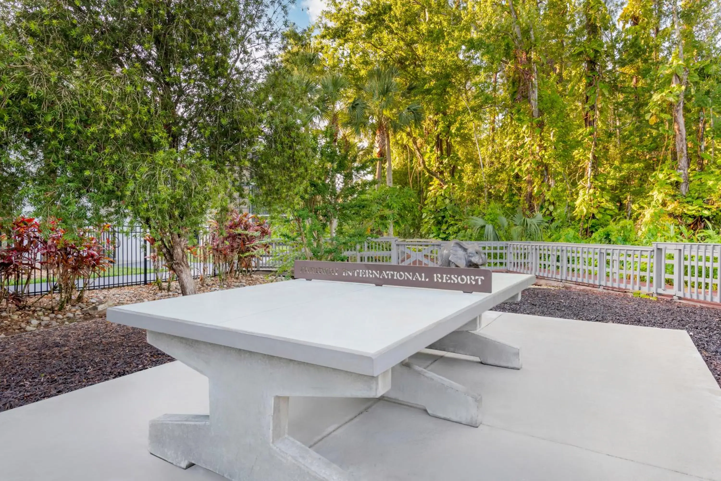 Table tennis in Parkway International Resort Table tennis in Parkway International Resort