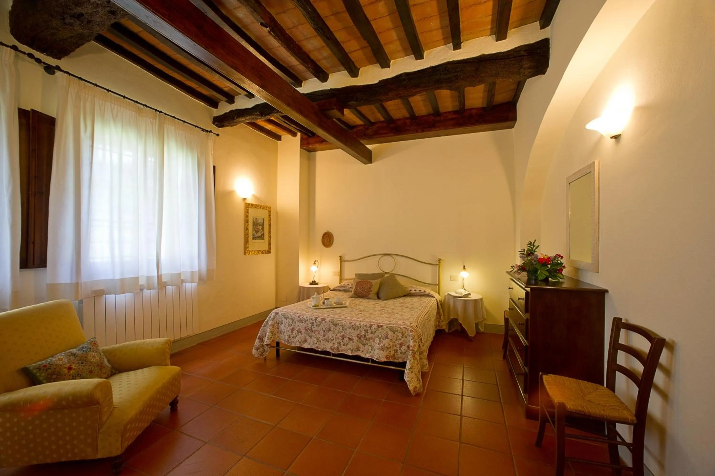 Bedroom, Bed in Tenuta Di Sticciano