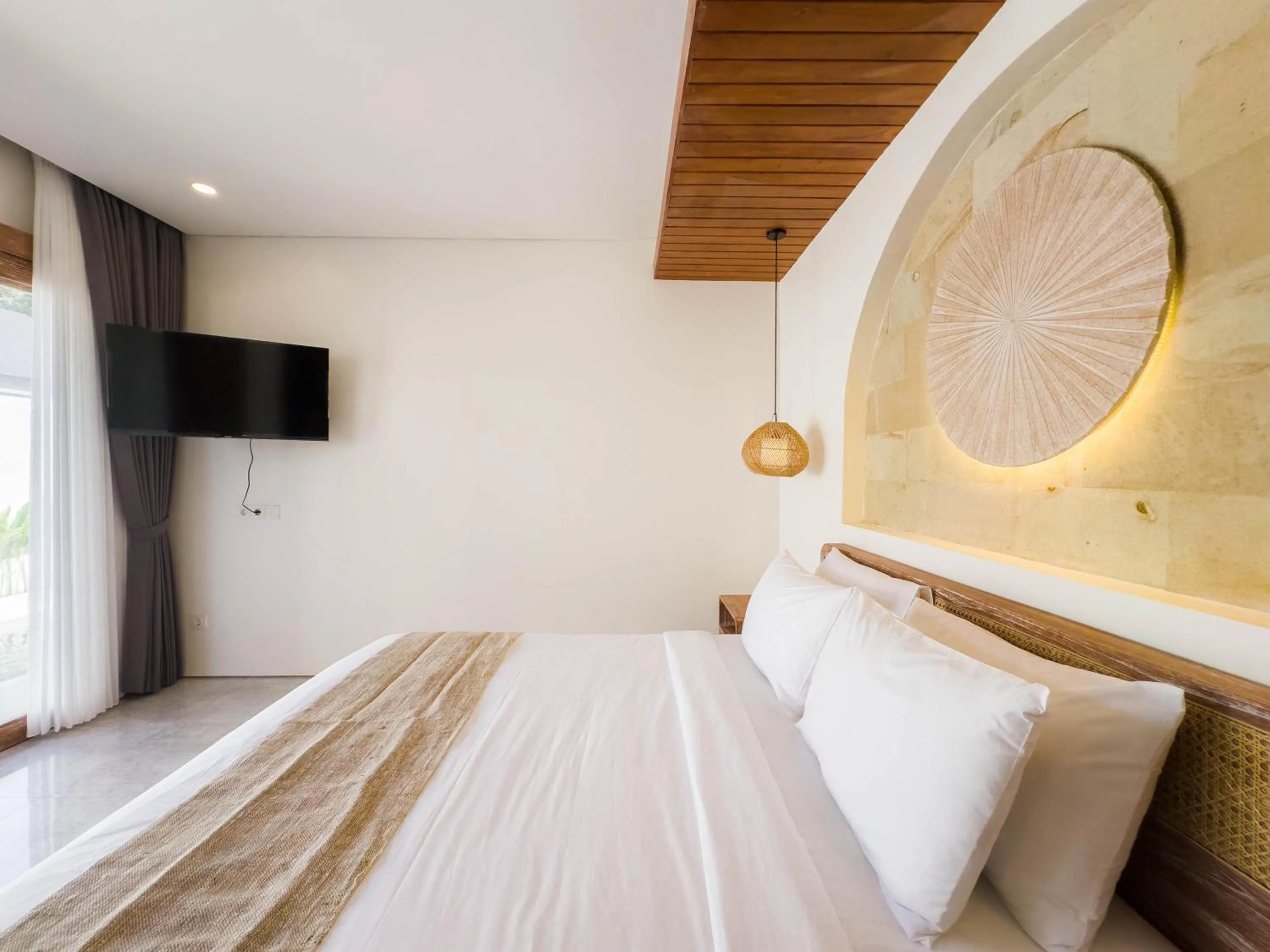 Bedroom, Bed in Villa Waturenggong Ubud