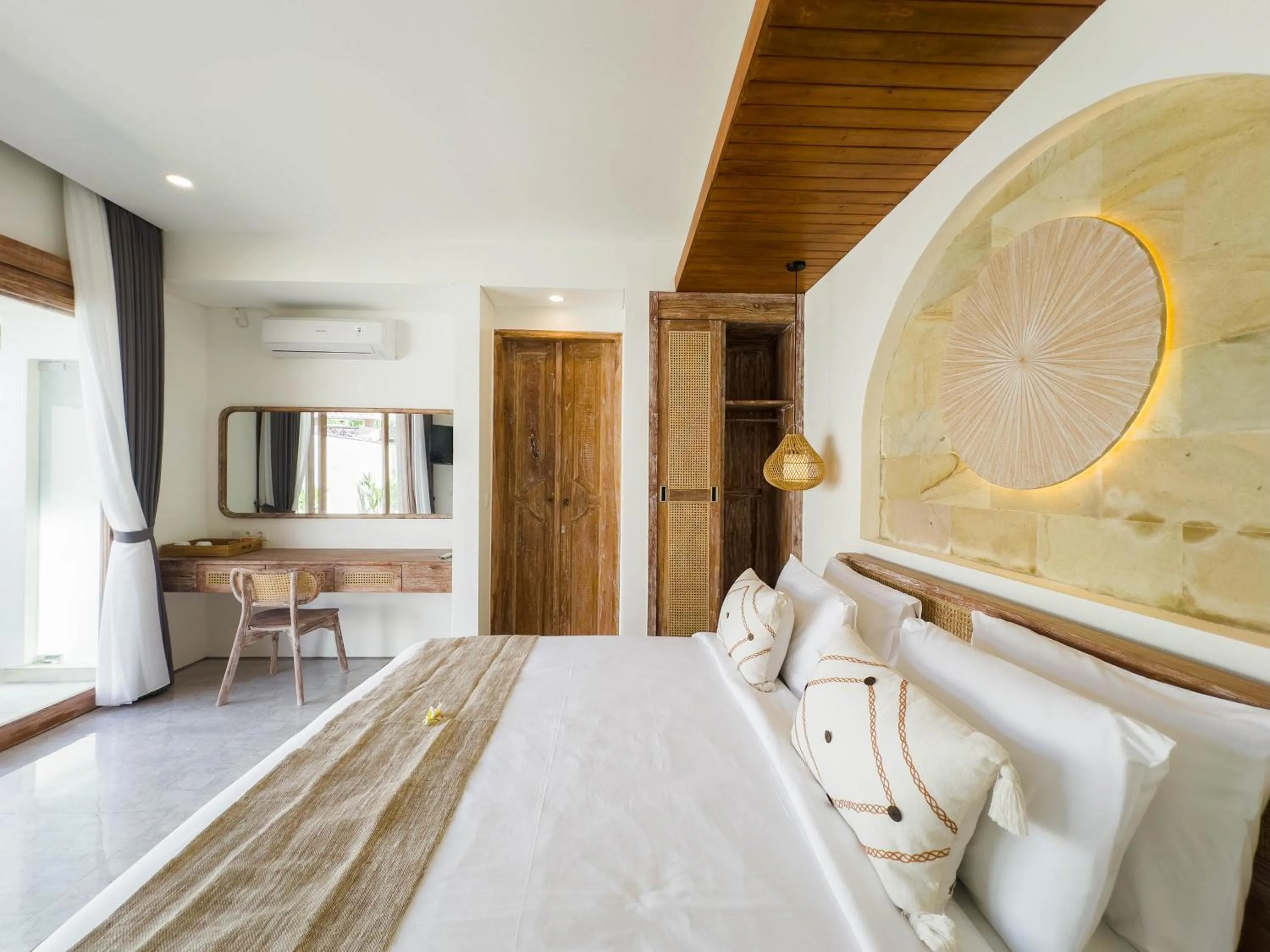 Bedroom, Bed in Villa Waturenggong Ubud