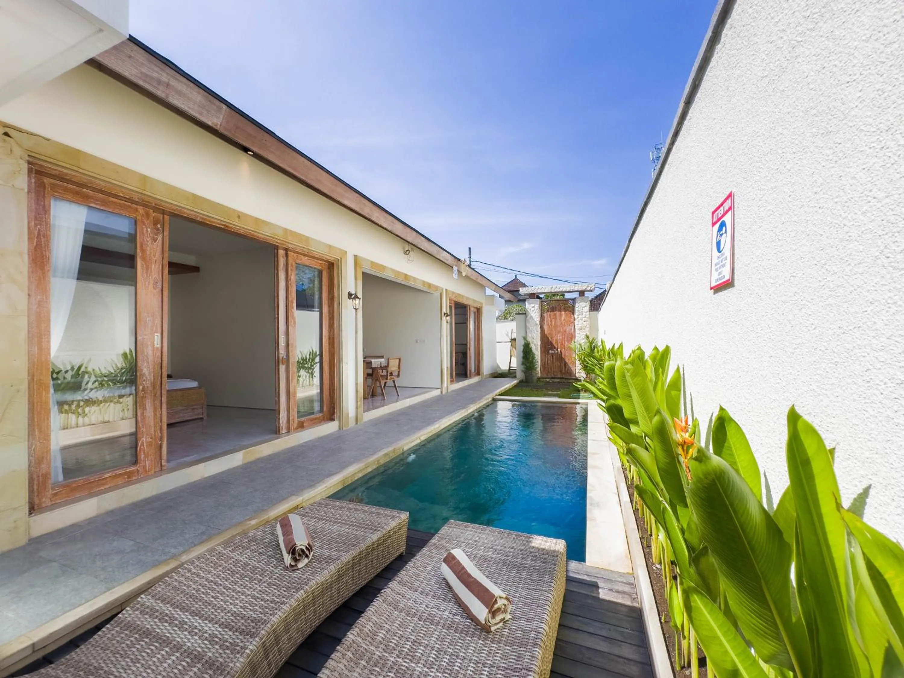 Swimming pool in Villa Waturenggong Ubud