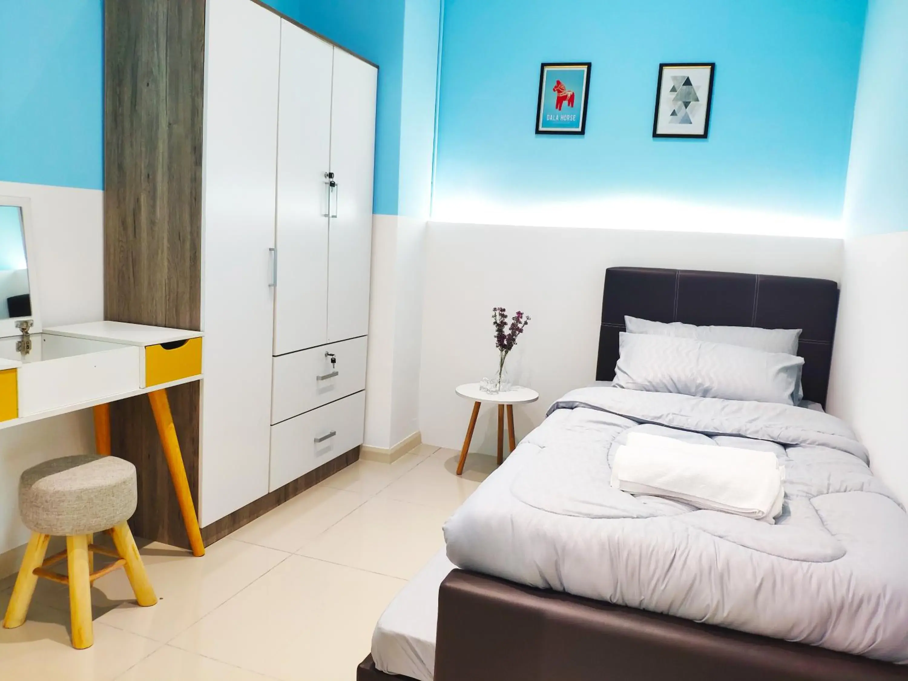 Bedroom, Bed in 5-Star Apartment + Infinity Pool, 4 pax, 1 min to Jaya One Bedroom, Bed in 5-Star Apartment + Infinity Pool, 4 pax, 1 min to Jaya One