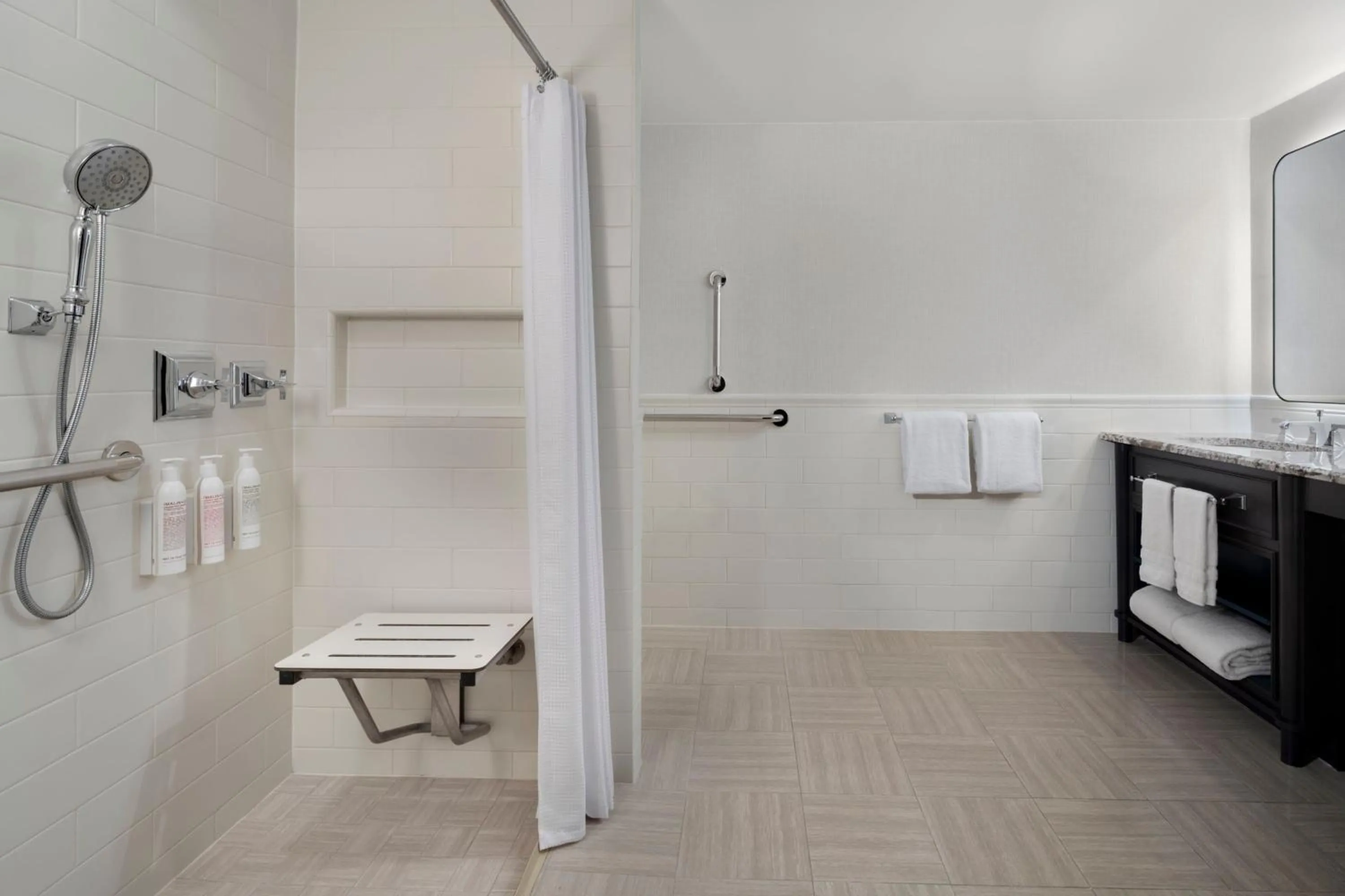 Bathroom in Le Meridien Washington, DC, The Madison