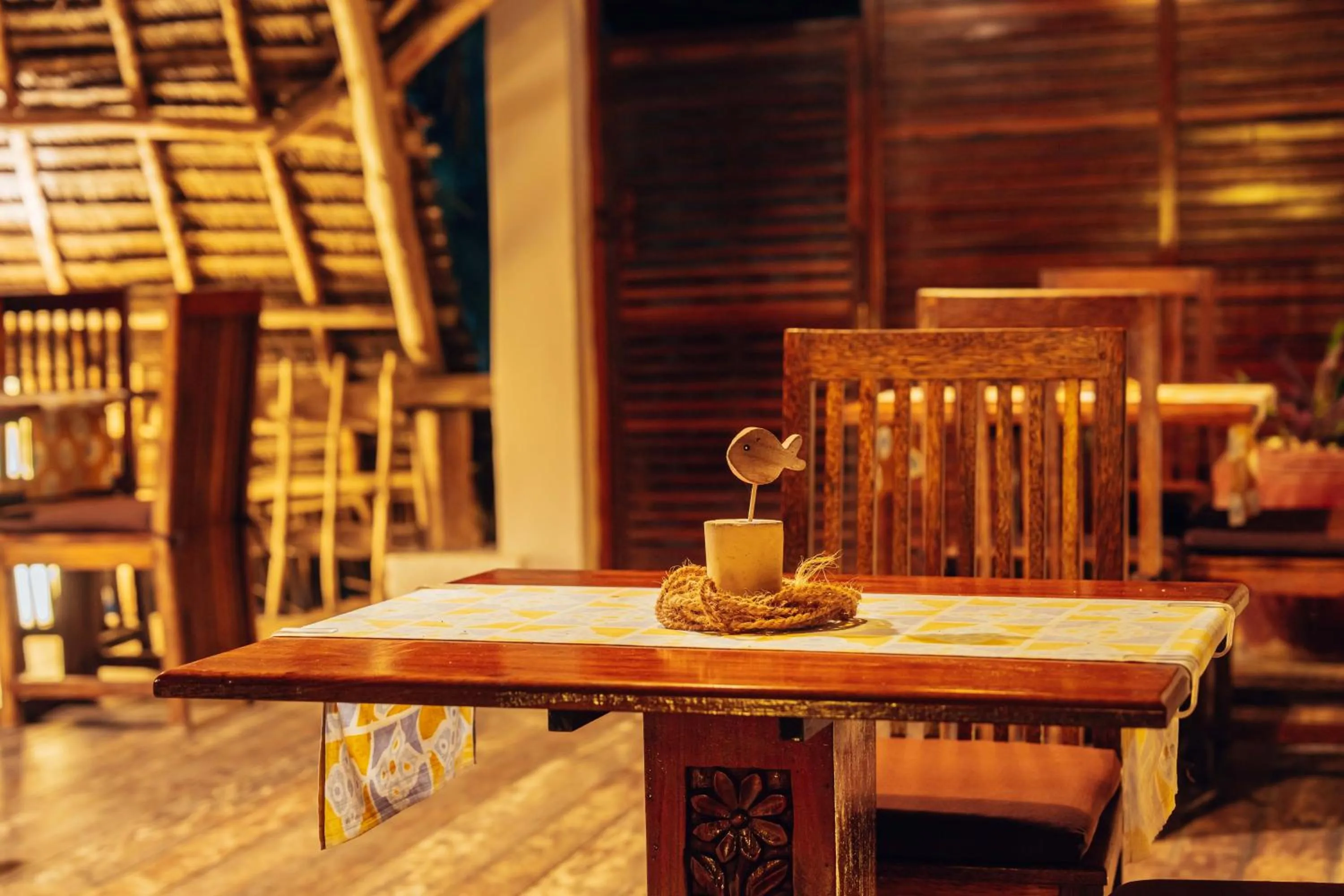 Seating area in Hekaya Zanzibar