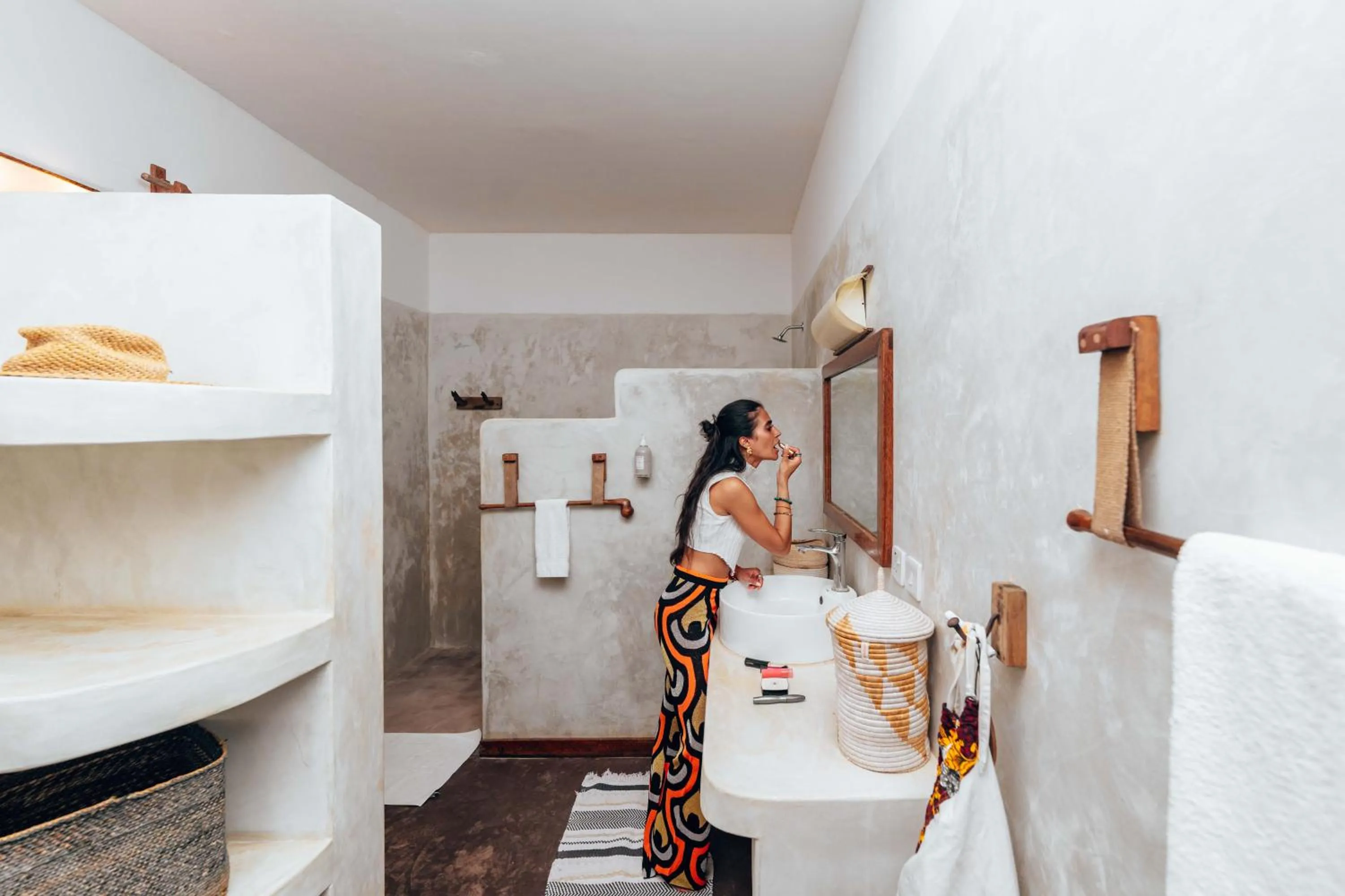 Shower in Hekaya Zanzibar