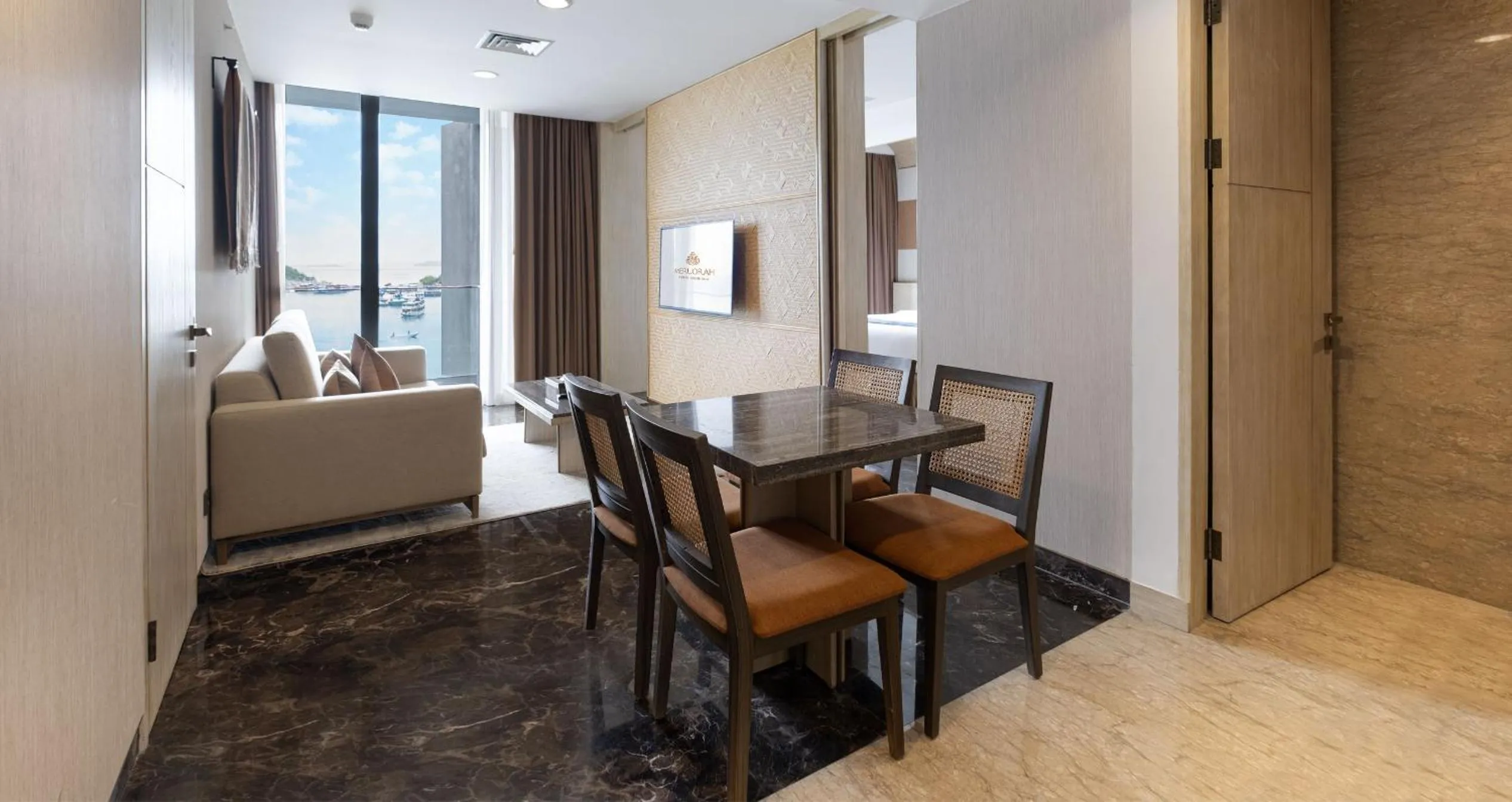 Living room in Meruorah Komodo Labuan Bajo