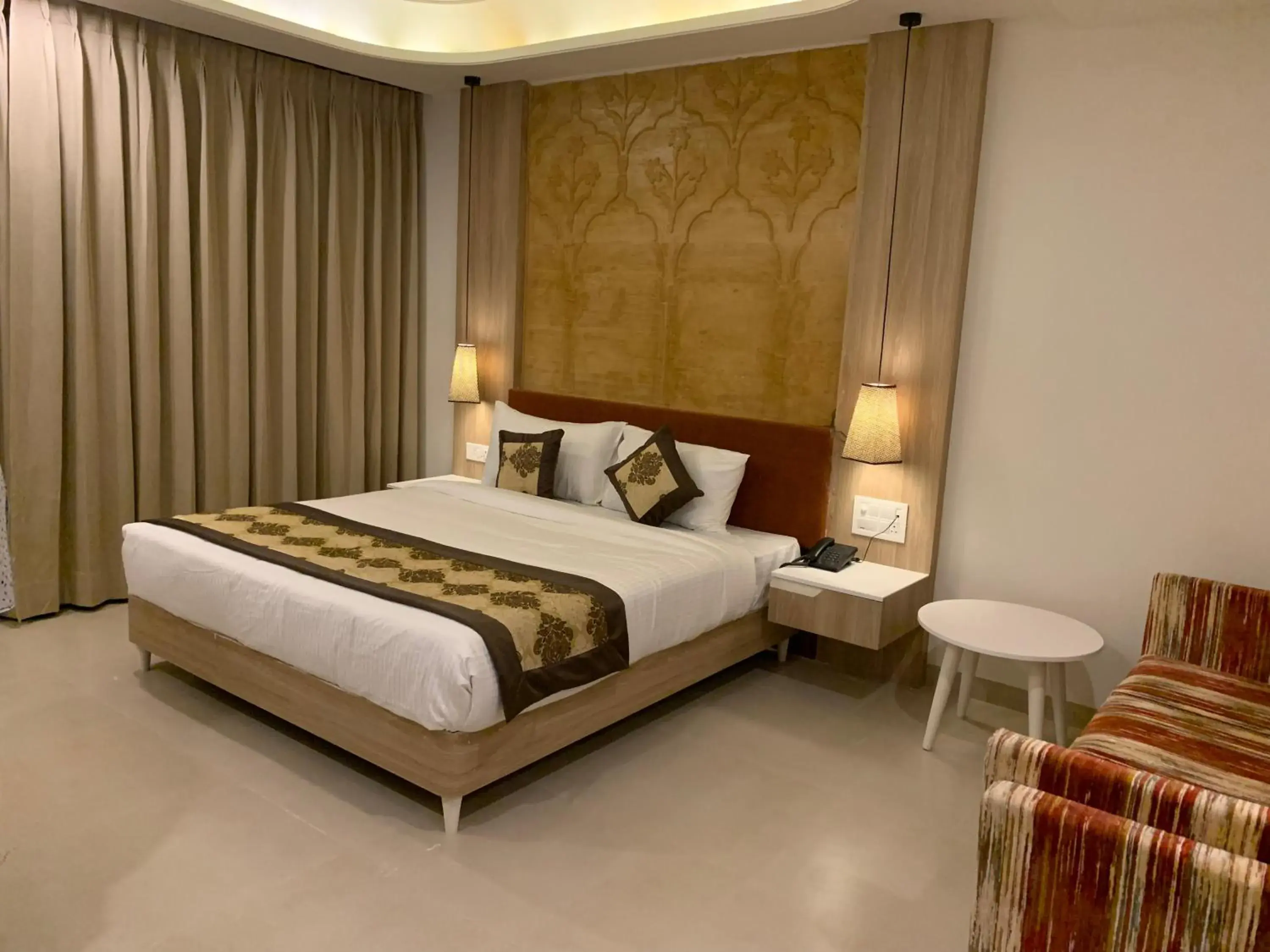 Bedroom in Hotel Ratangarh Palace Bedroom in Hotel Ratangarh Palace