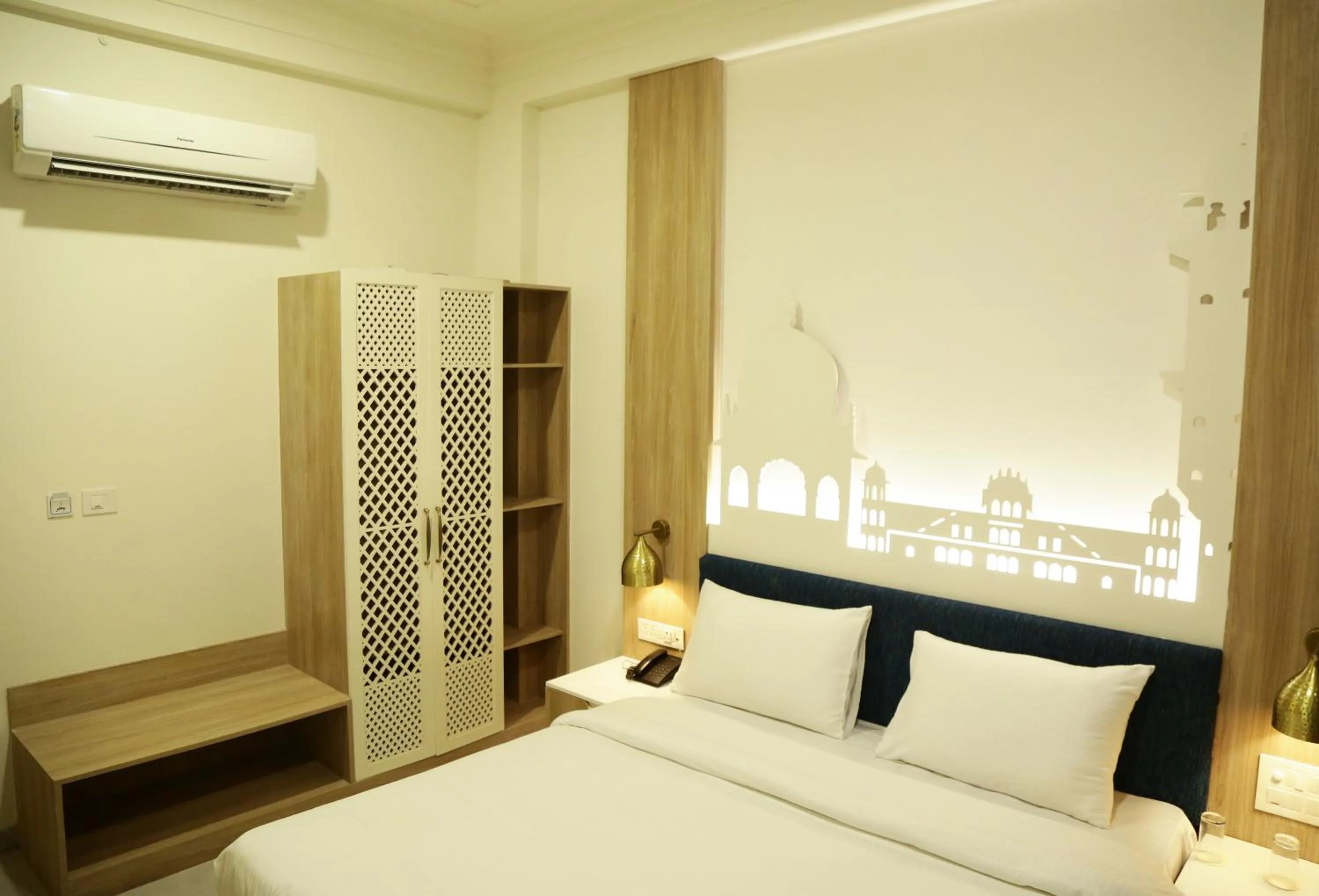 Bedroom in Hotel Ratangarh Palace