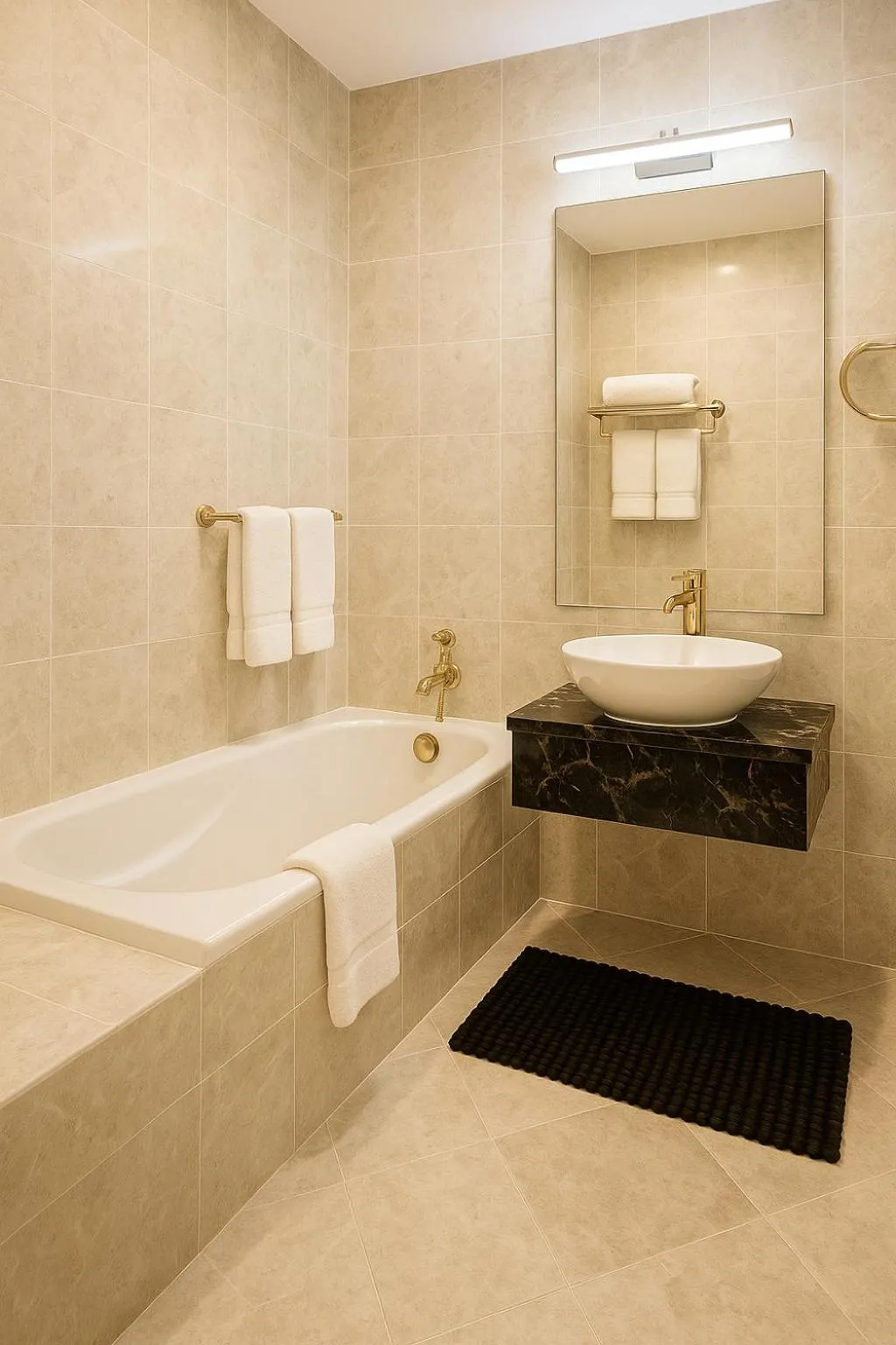 Bathroom in Saraya Palace Hotel