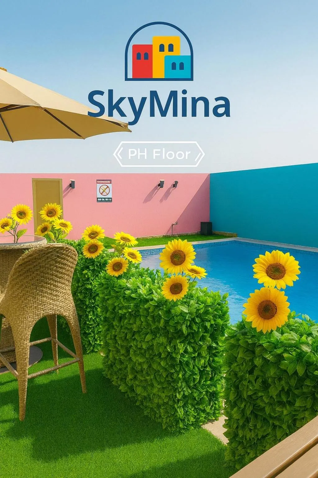 Swimming pool in Saraya Palace Hotel