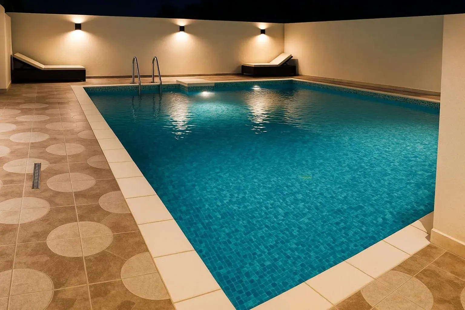 Pool view in Saraya Palace Hotel Pool view in Saraya Palace Hotel