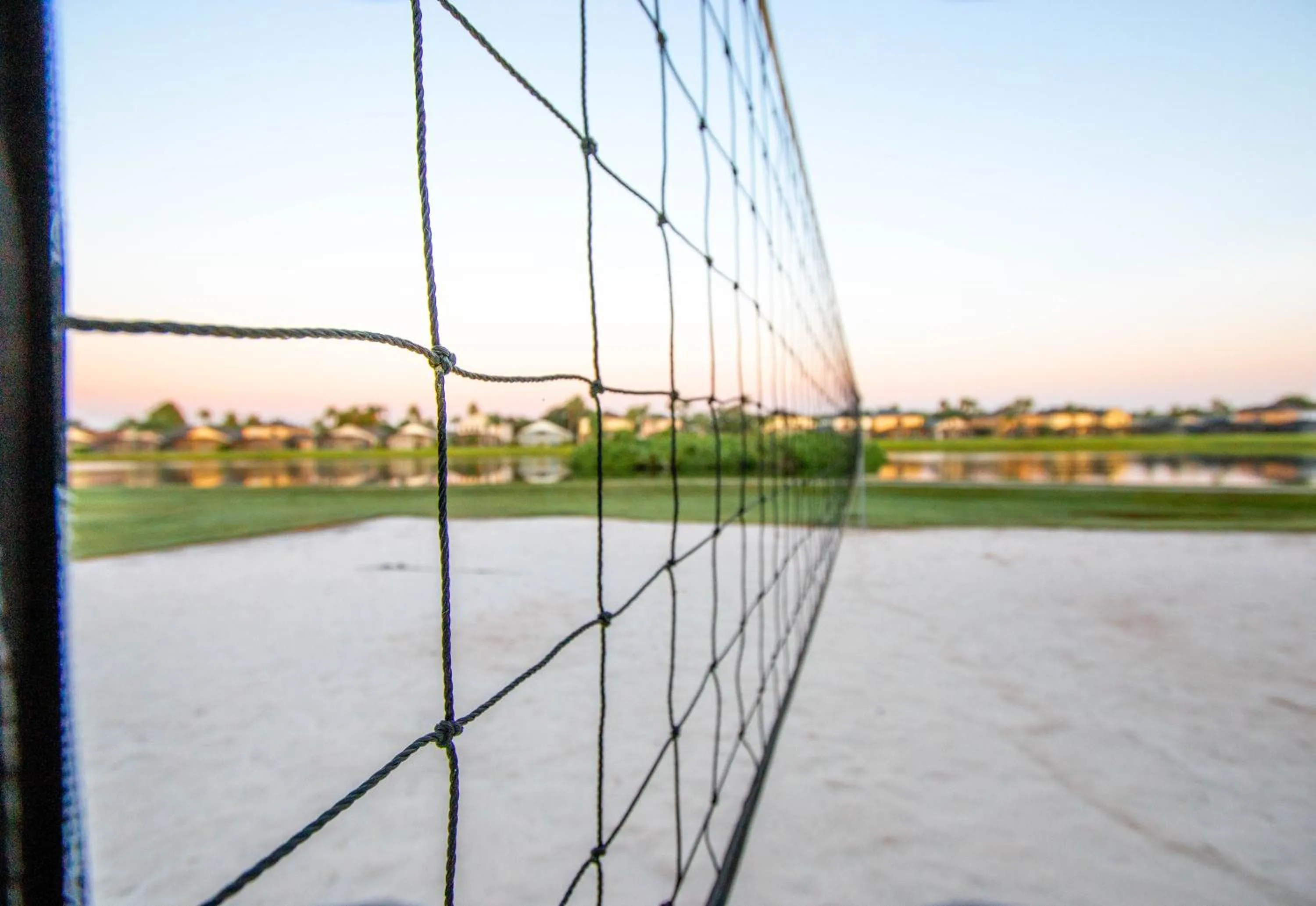 Natural landscape in Berkley Lake Townhomes