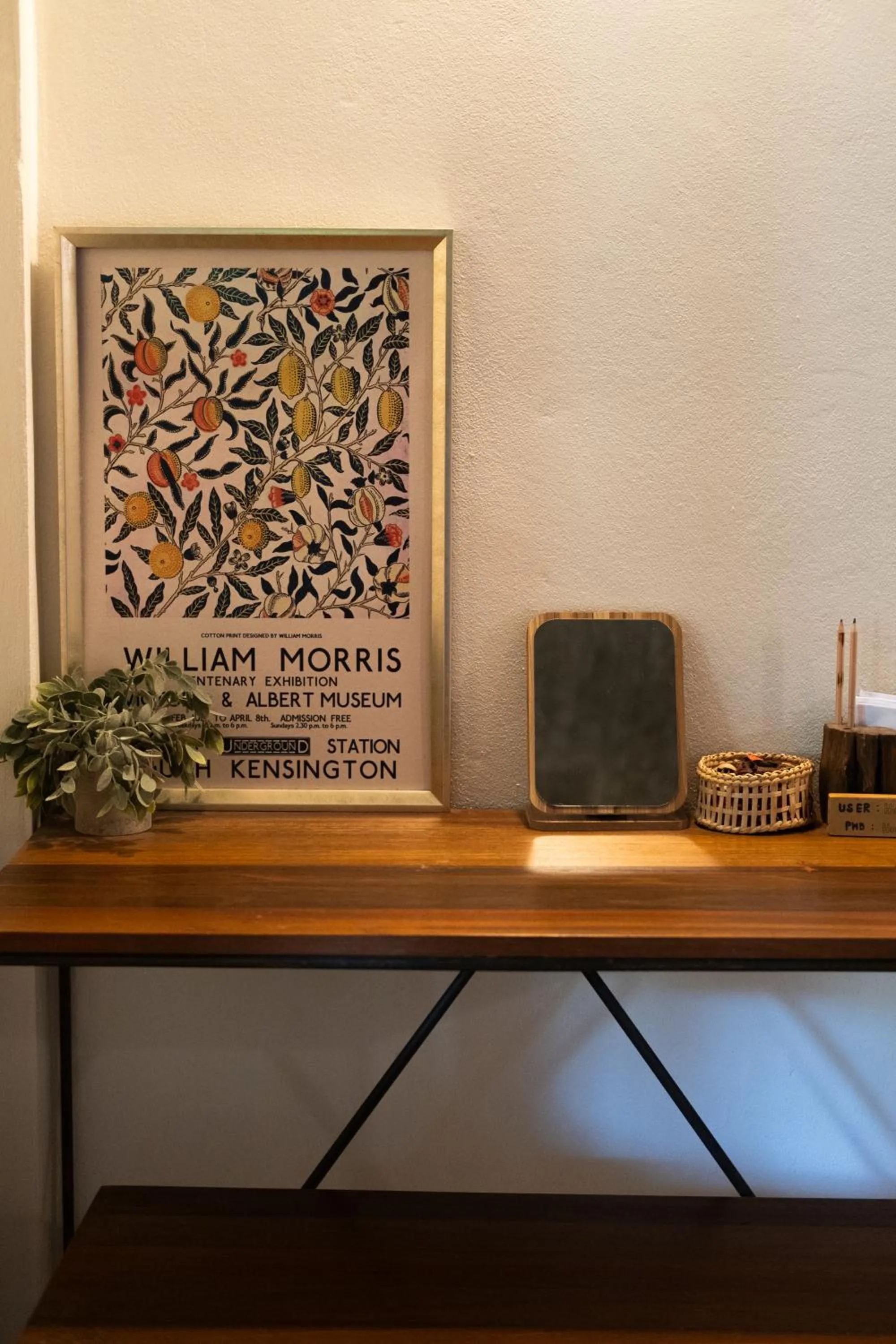 Decorative detail in Big Tree Boutique Hotel