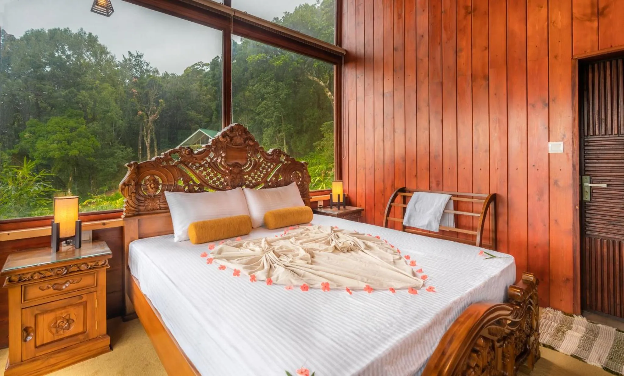 Bedroom, Bed in Mandaram Eco Resort