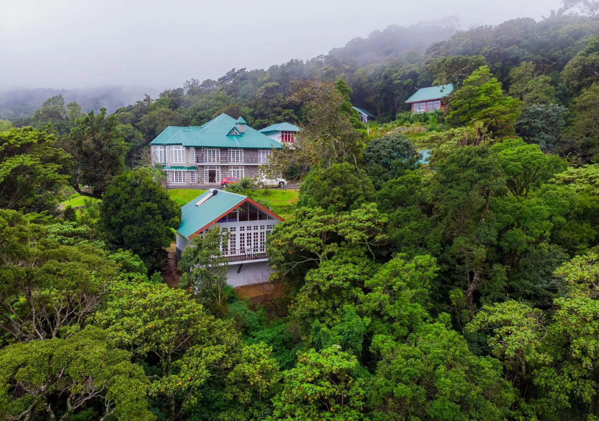 Bird's eye view in Mandaram Eco Resort