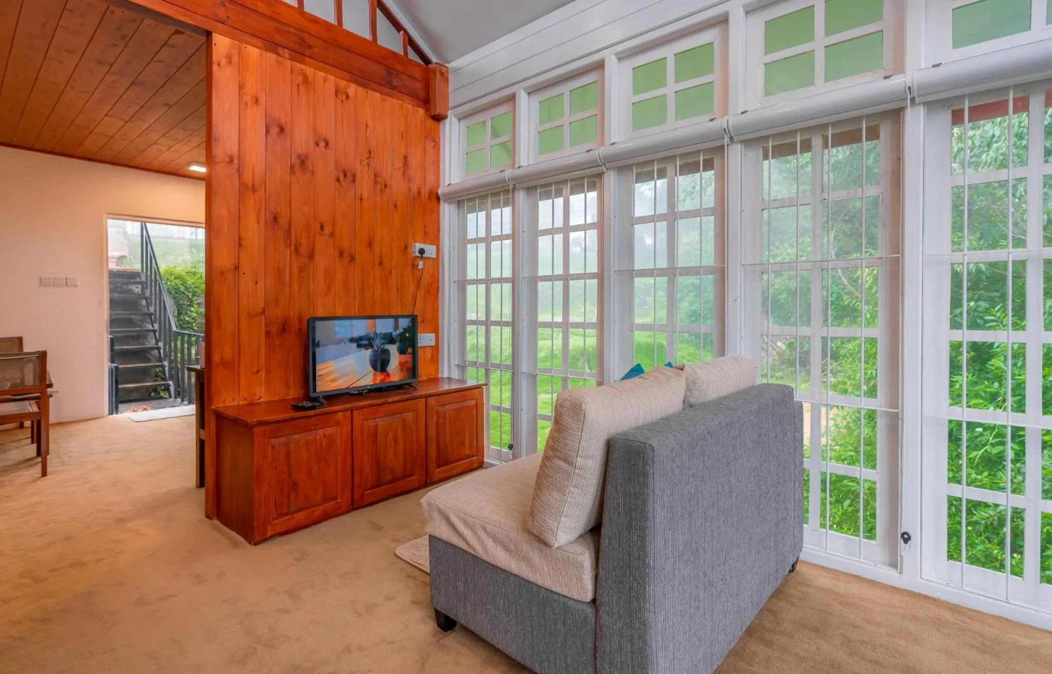 Seating area in Mandaram Eco Resort