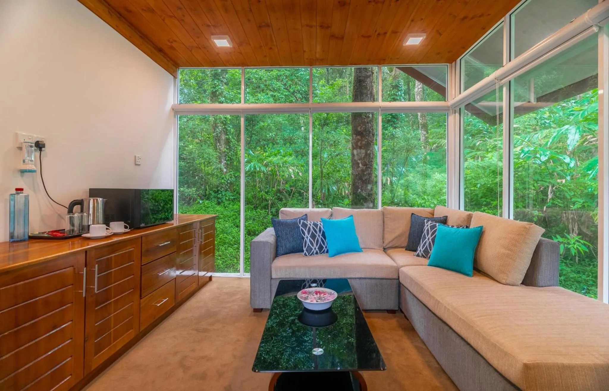 Living room in Mandaram Eco Resort