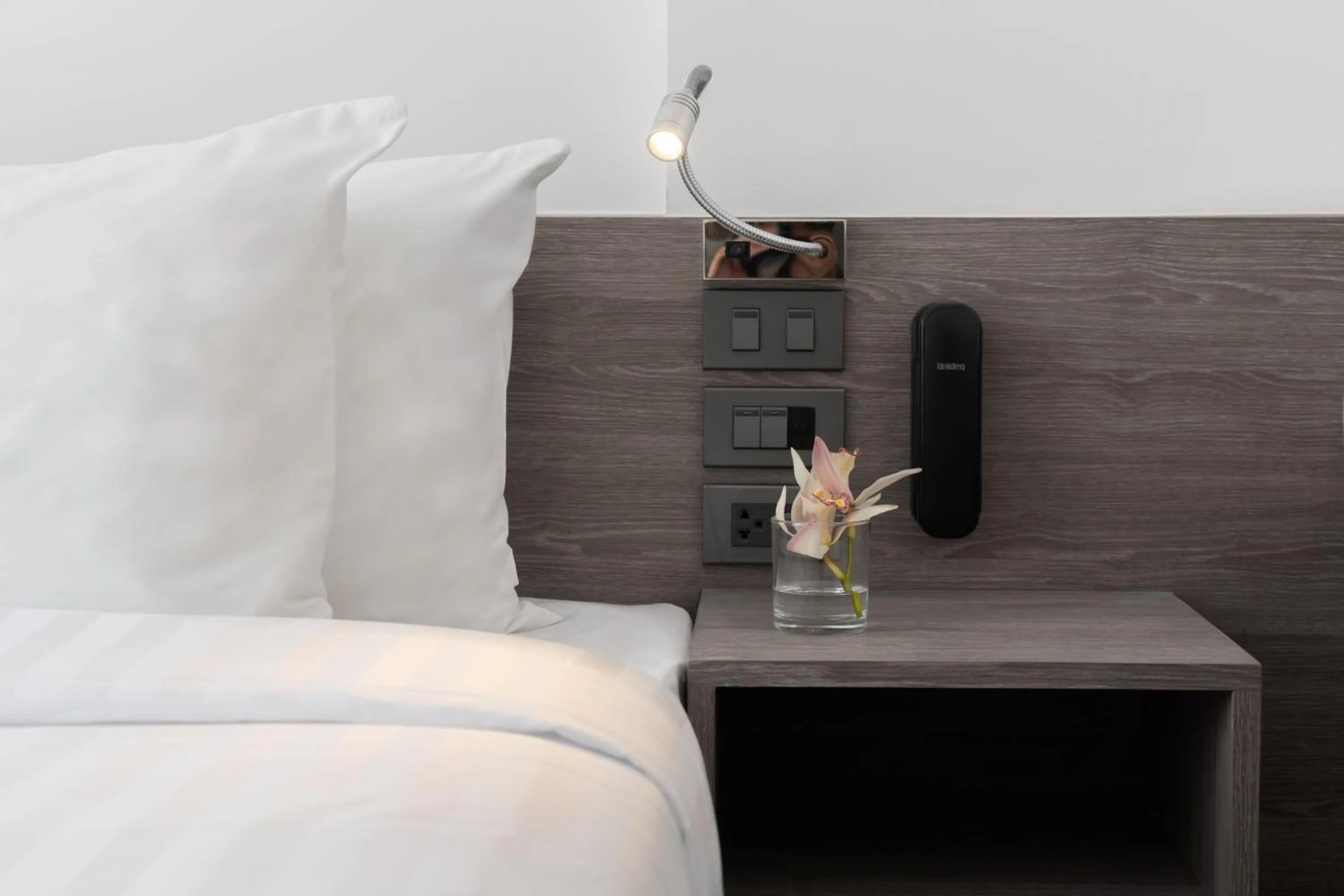 Bed in Amarin Hotel Rama 8