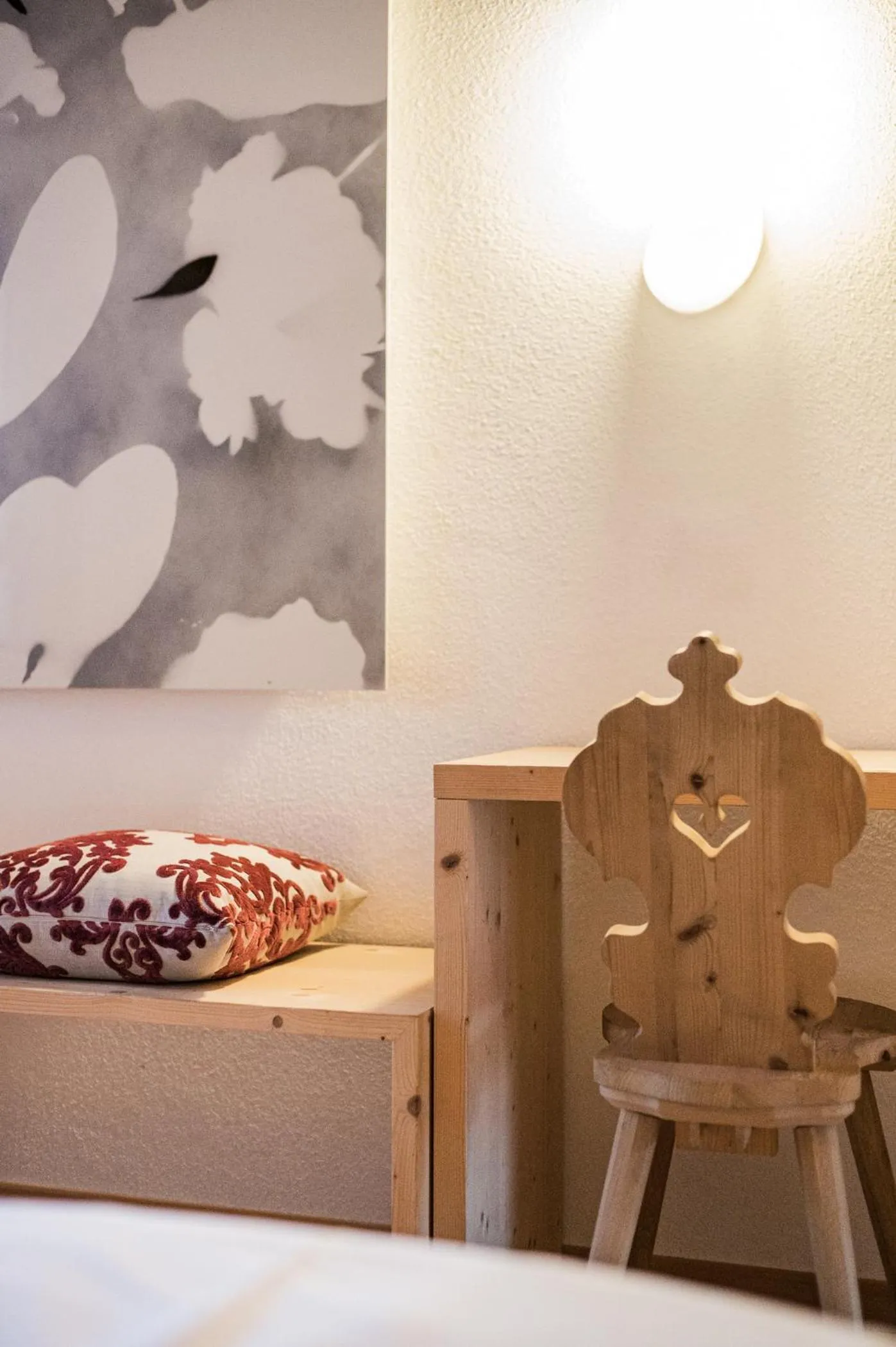 Decorative detail in Hotel Hurtmuehle Kronblick