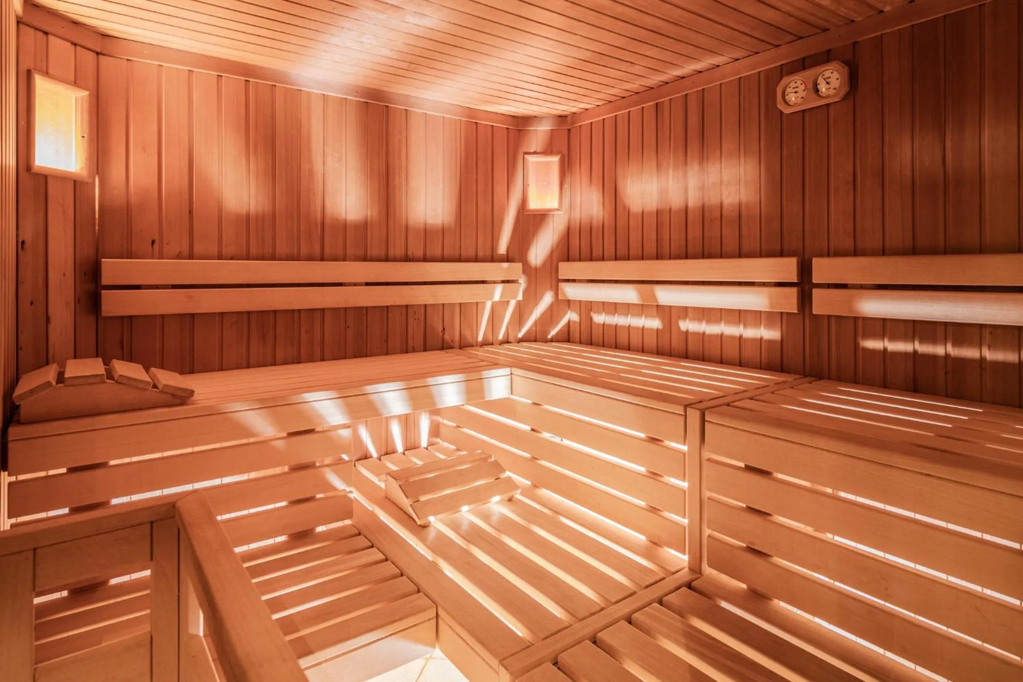 Sauna in Hotel Hurtmuehle Kronblick