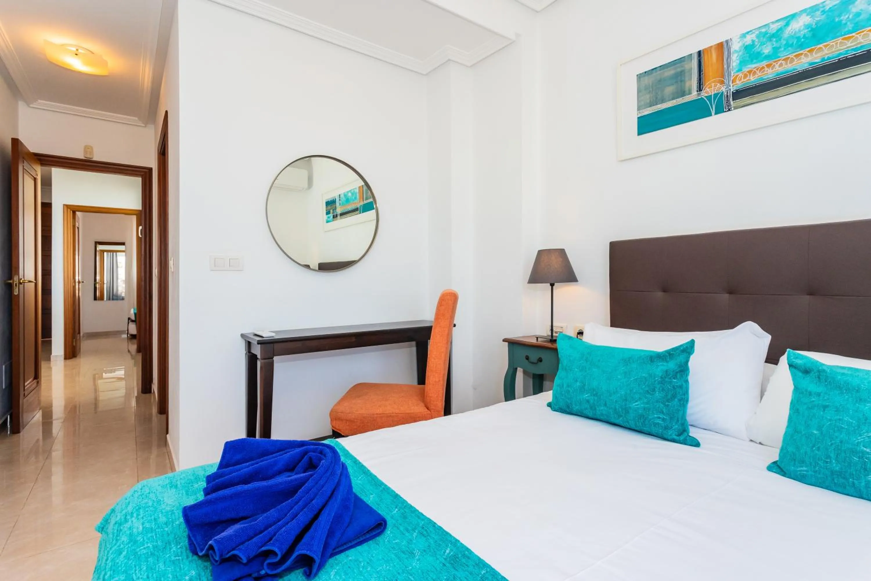 Bed in Apartamento Pluton