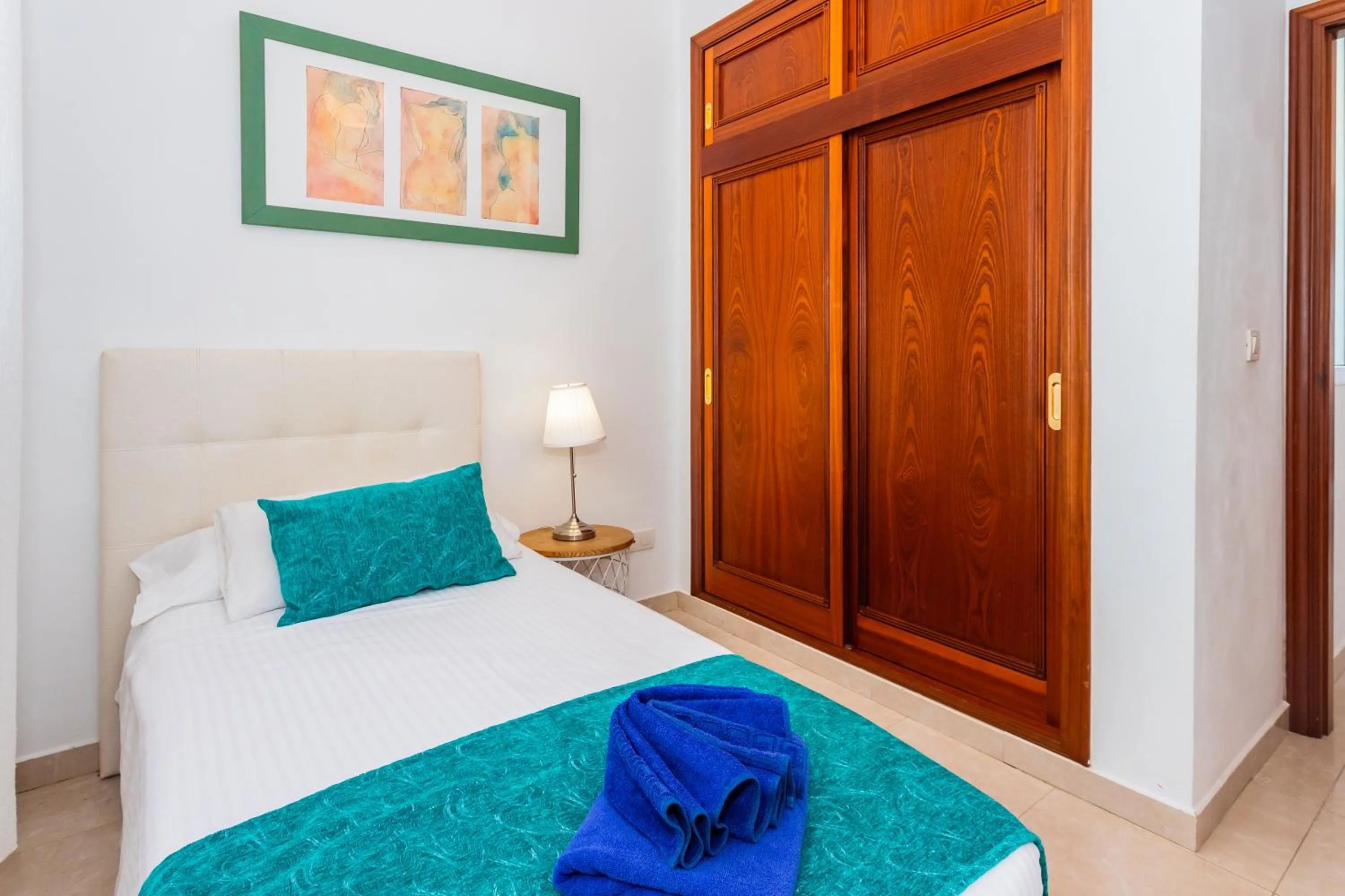 Bed in Apartamento Pluton