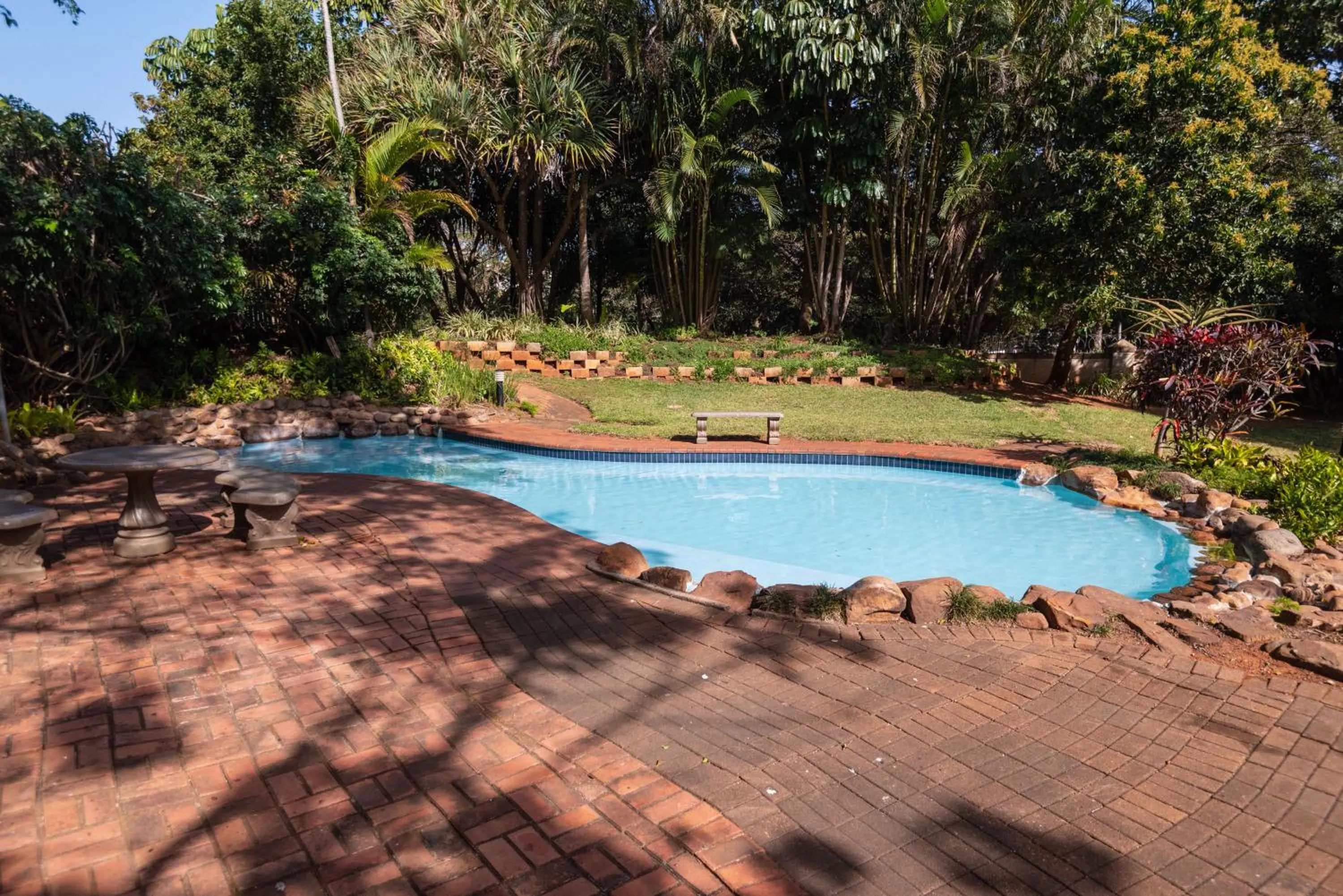 Pool view in Villa Med 28