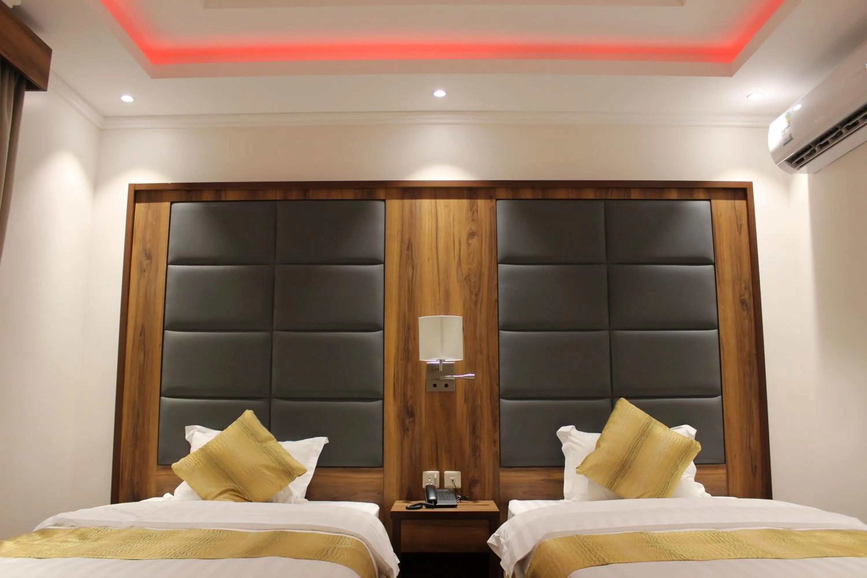 Bed in Hayat Al Rose Hotel Appartment