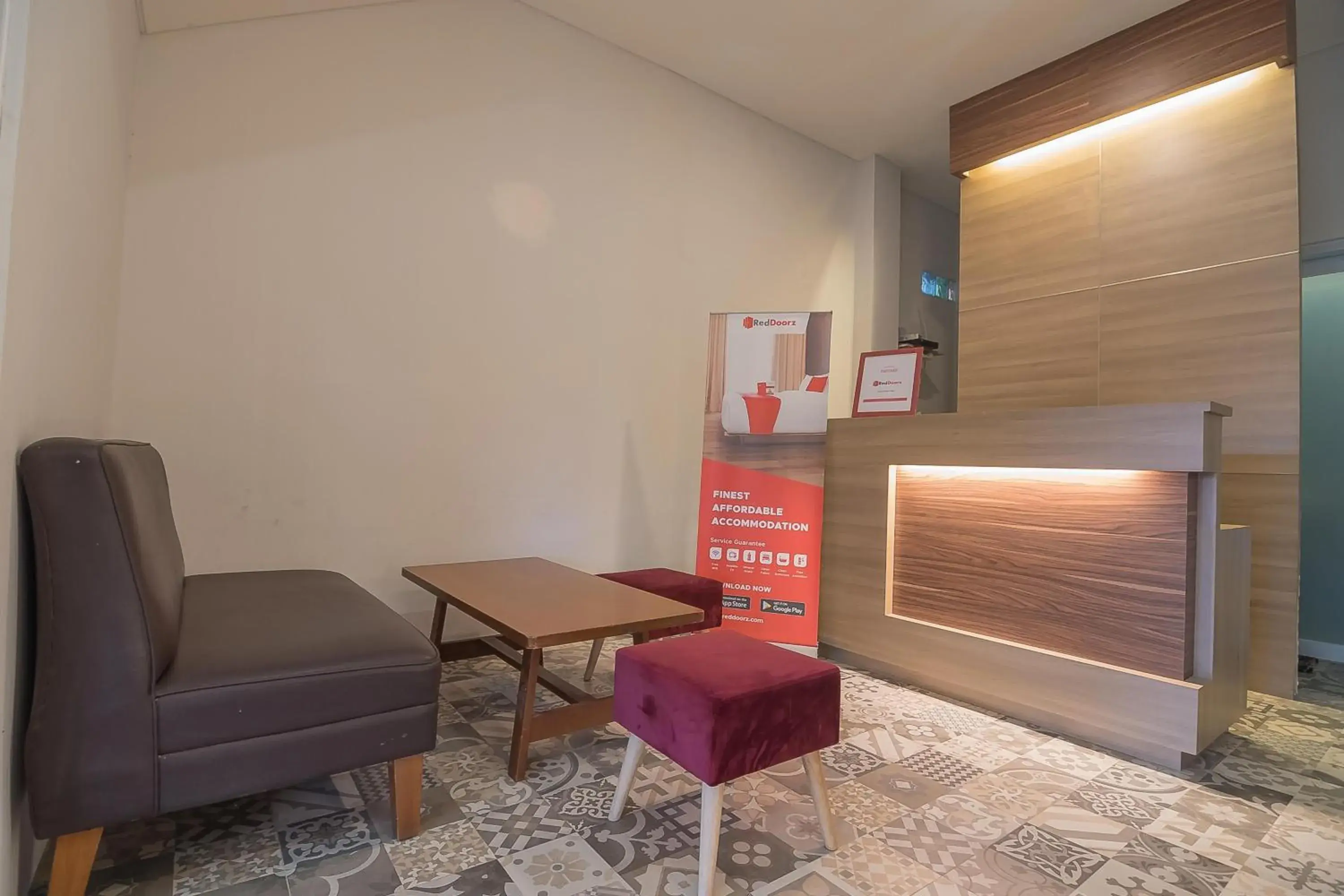 Lobby or reception in RedDoorz @ Kiaracondong Lobby or reception in RedDoorz @ Kiaracondong