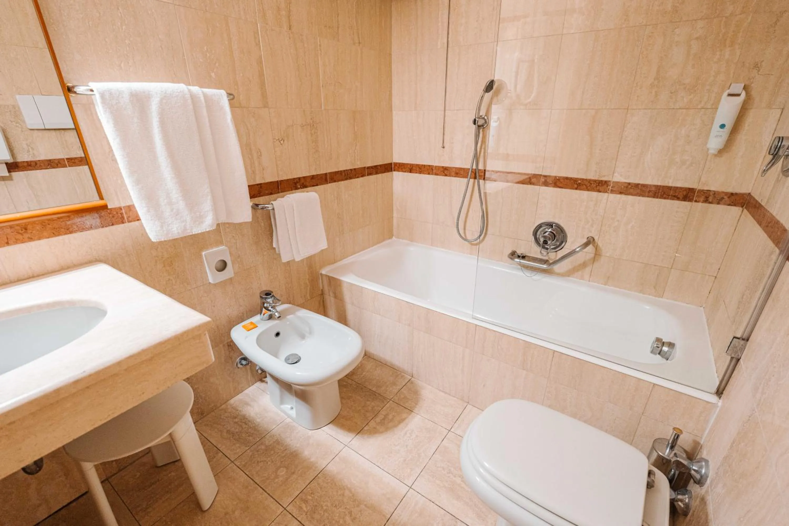 Bathroom in Crystal Hotel Varese