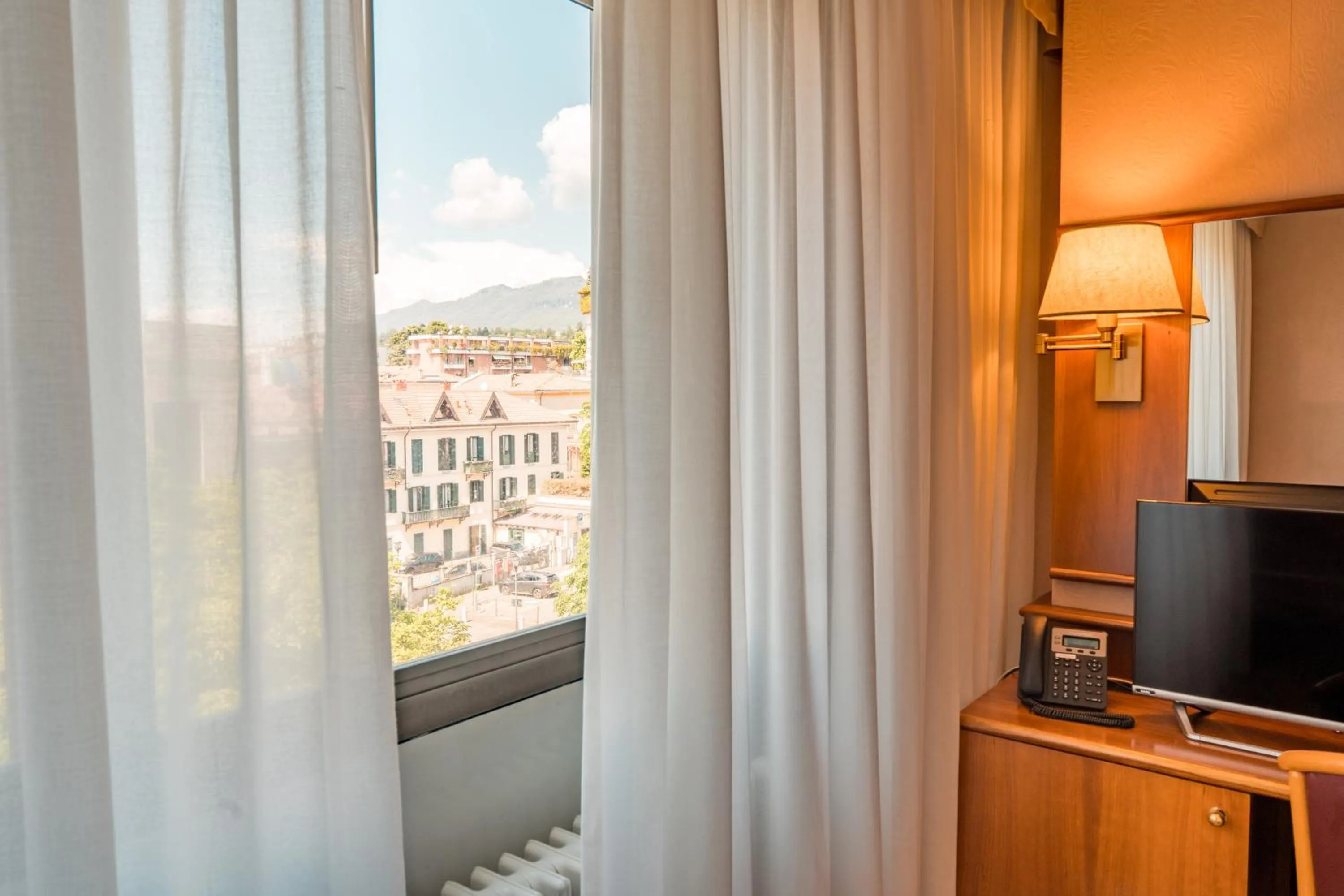 View (from property/room) in Crystal Hotel Varese