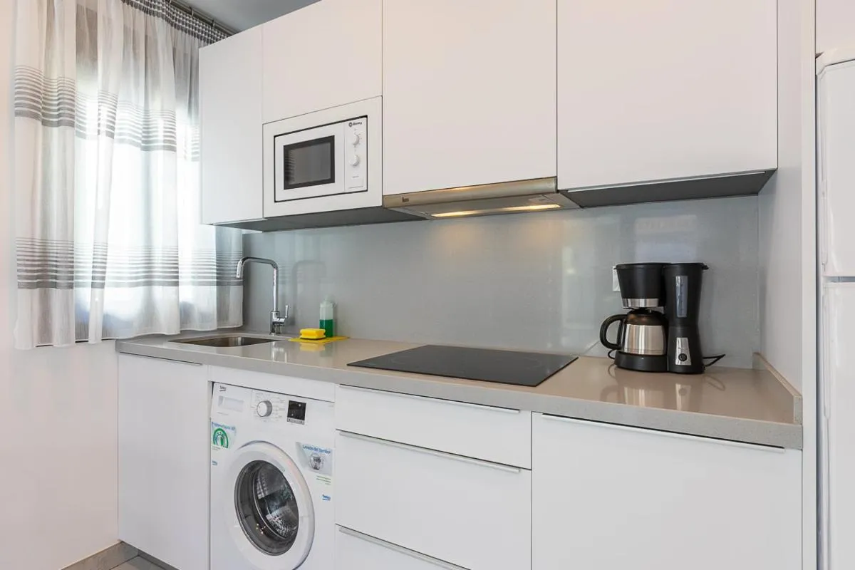 Kitchen or kitchenette in Apartamentos Guerrero 3