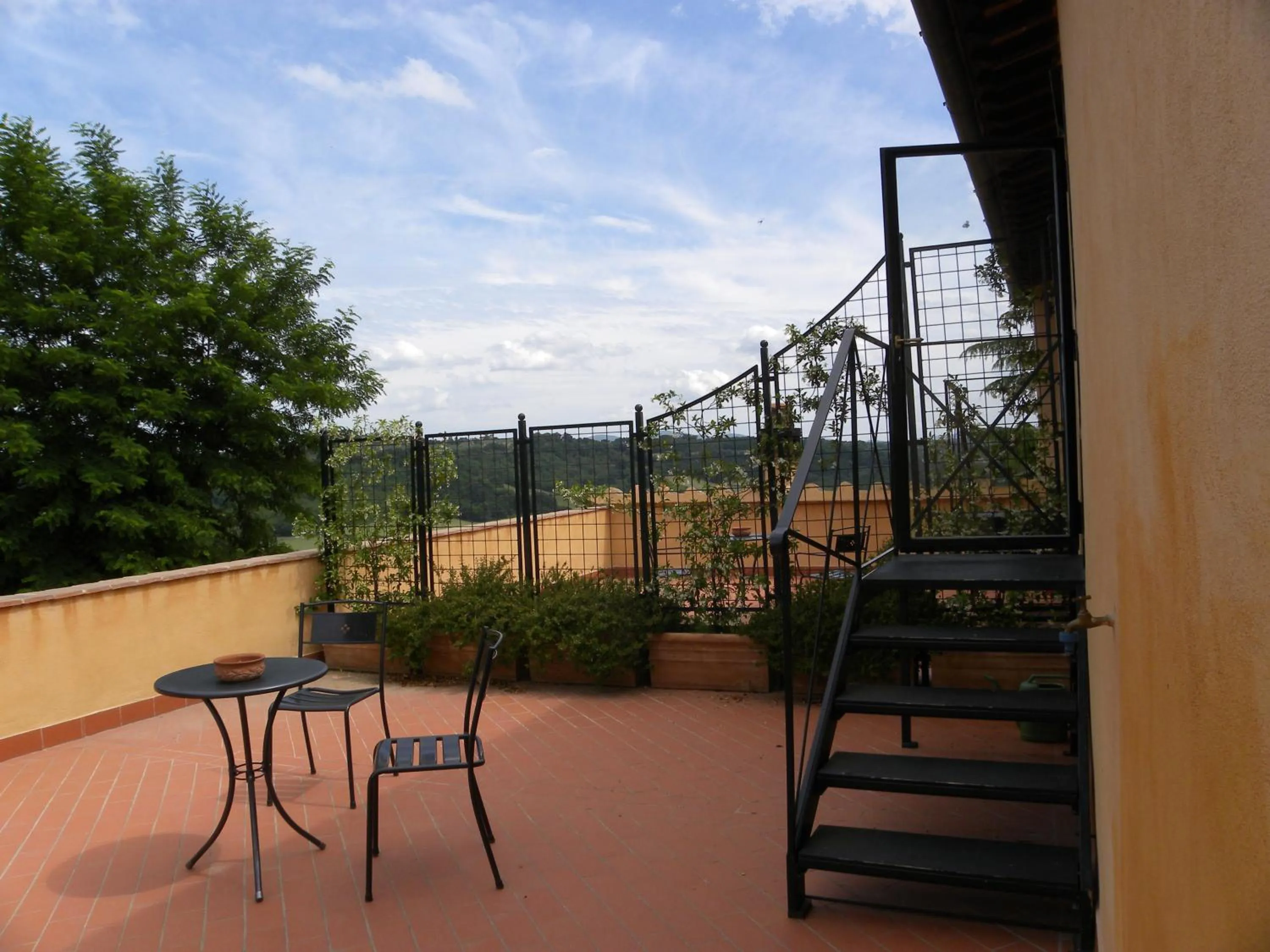 Balcony/Terrace in Torraccia di Chiusi Agriturismo Relais